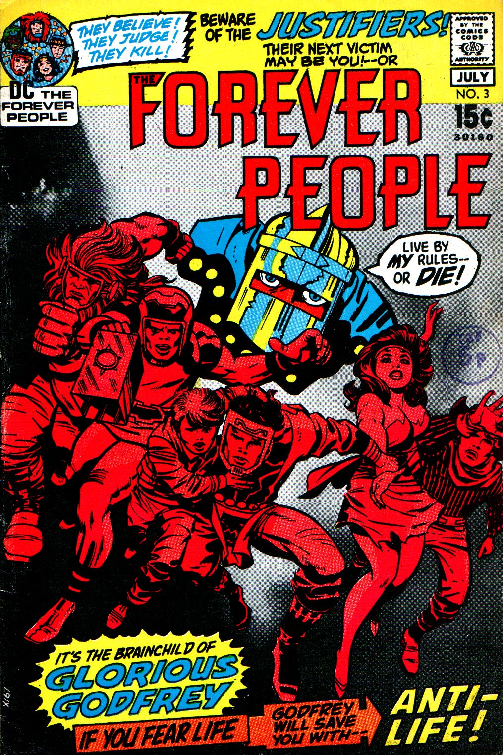 Read online Forever People (1971) comic -  Issue #3 - 1