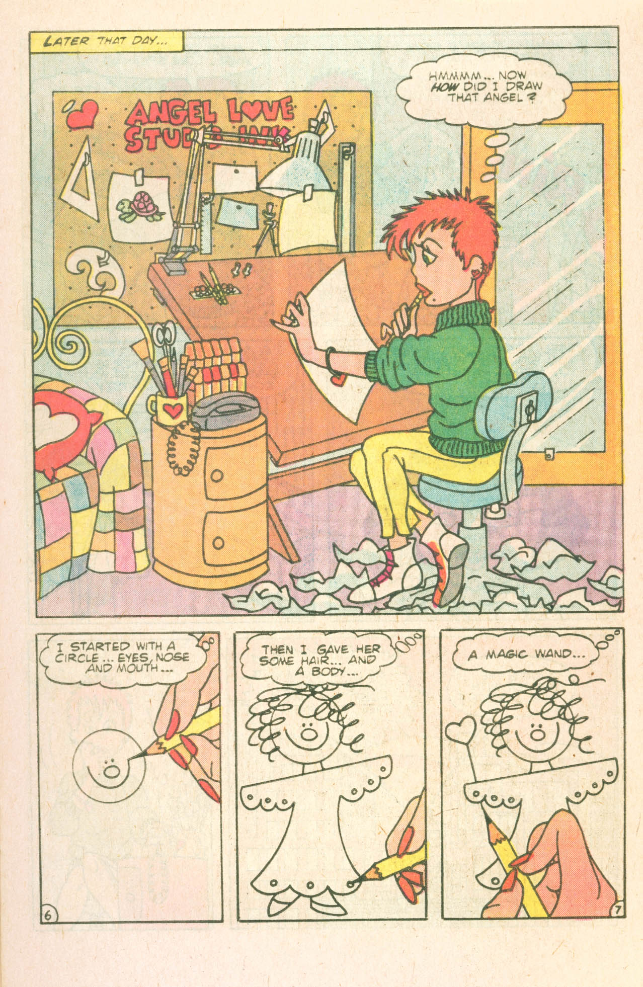 Read online Angel Love comic -  Issue #5 - 7
