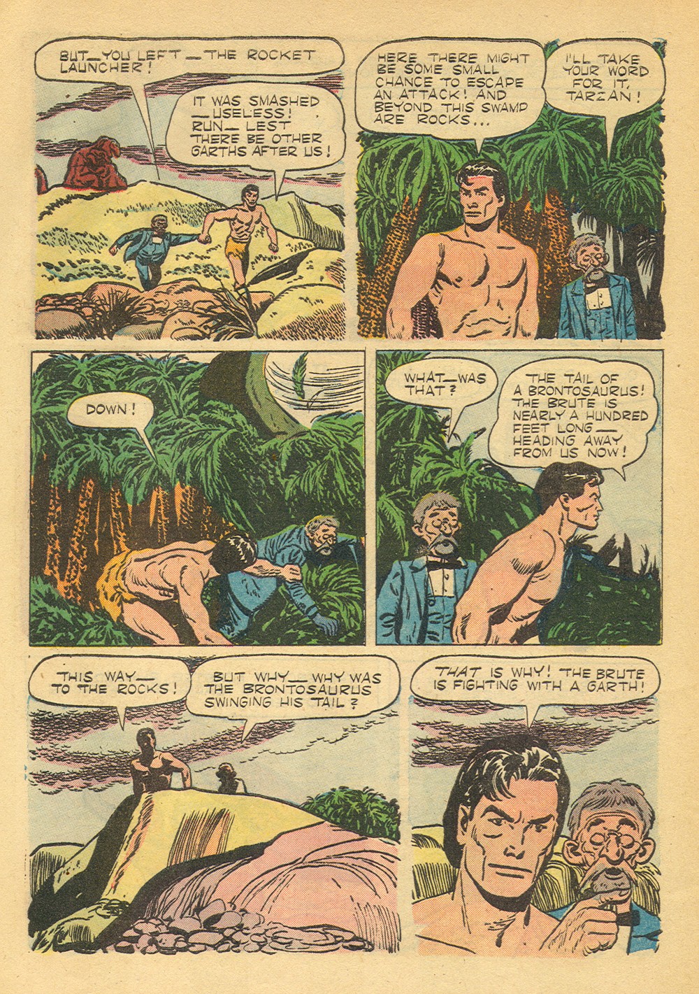Read online Tarzan (1948) comic -  Issue #49 - 40