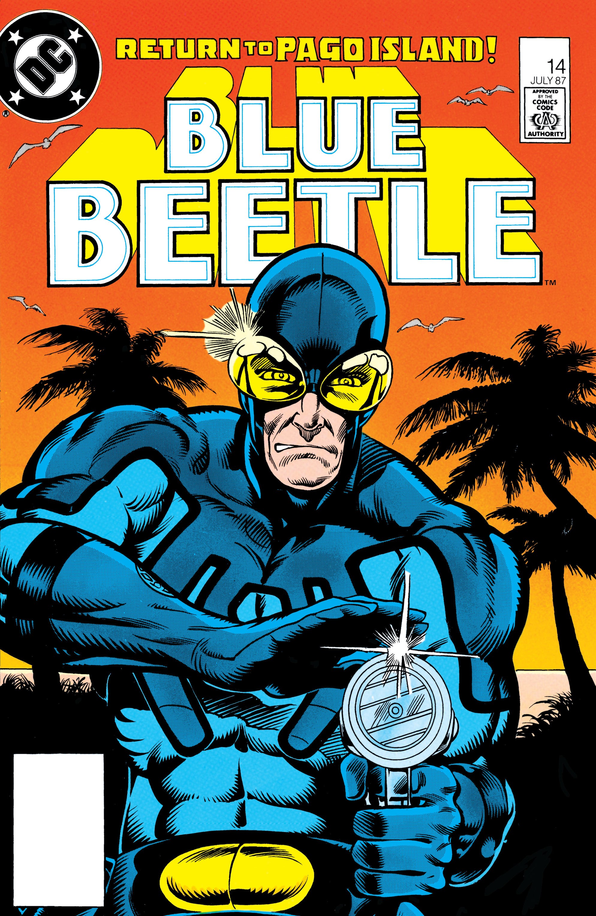 Read online Blue Beetle (1986) comic -  Issue #14 - 1