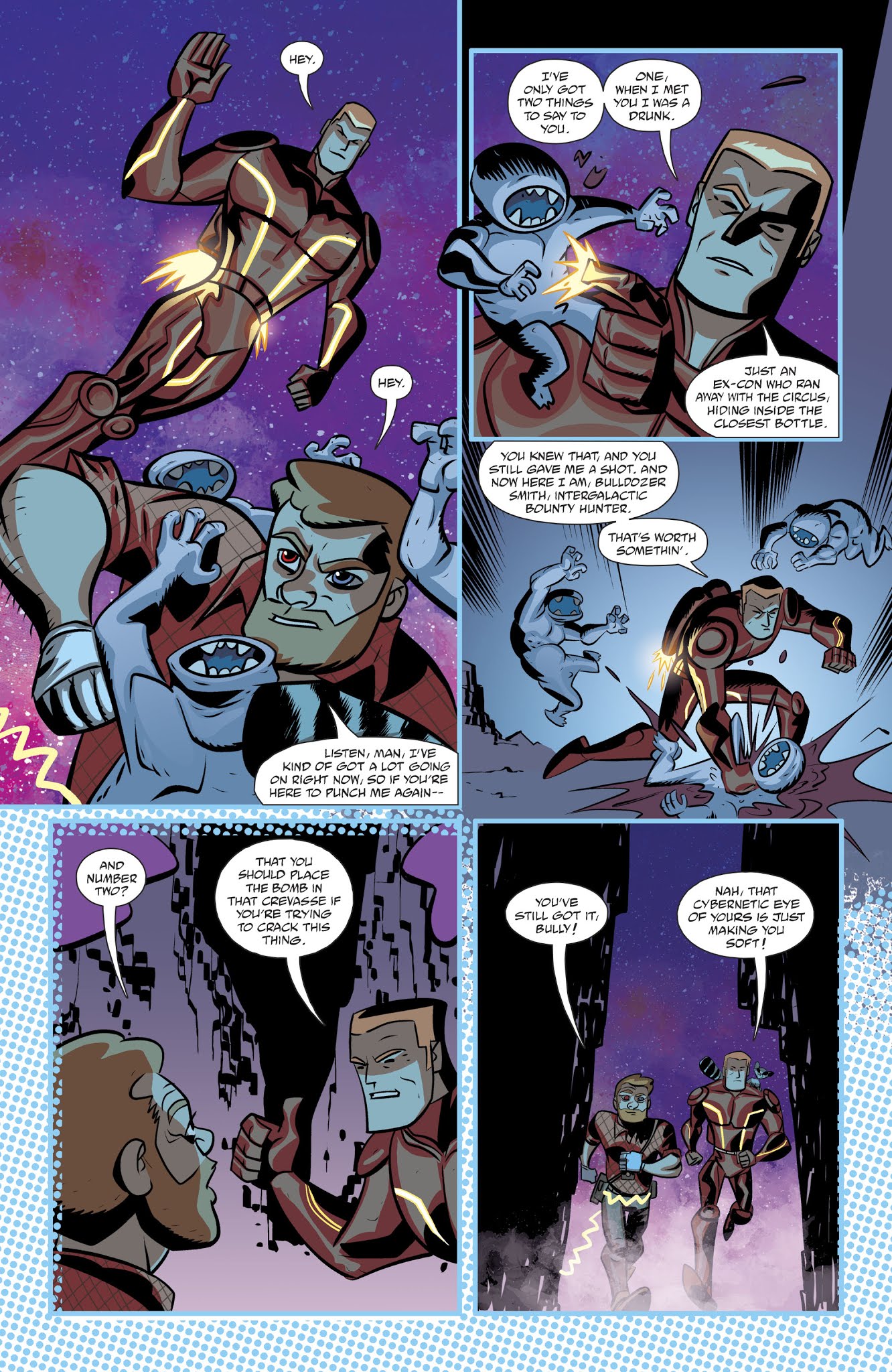 Read online Cave Carson Has An Intersteller Eye comic -  Issue #6 - 15