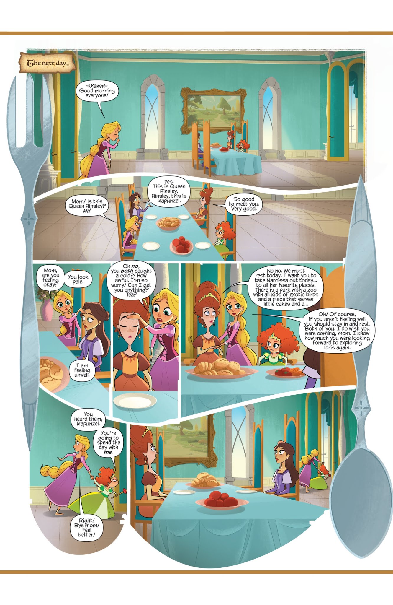 Read online Tangled: The Series: Hair-Raising Adventures comic -  Issue #2 - 10