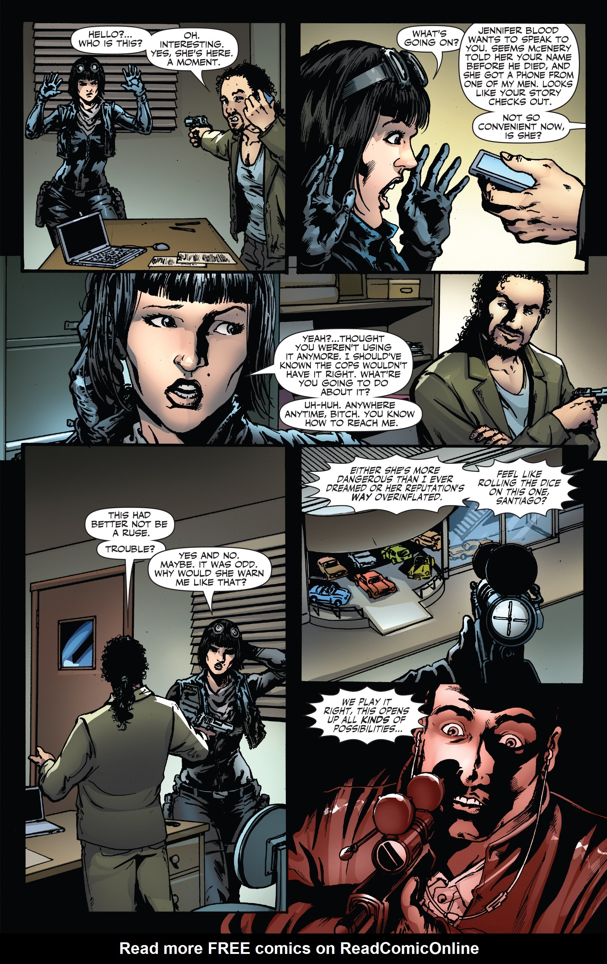 Read online Jennifer Blood: Born Again comic -  Issue #3 - 11