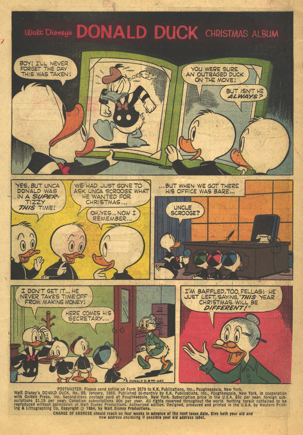 Read online Donald Duck (1962) comic -  Issue #99 - 3