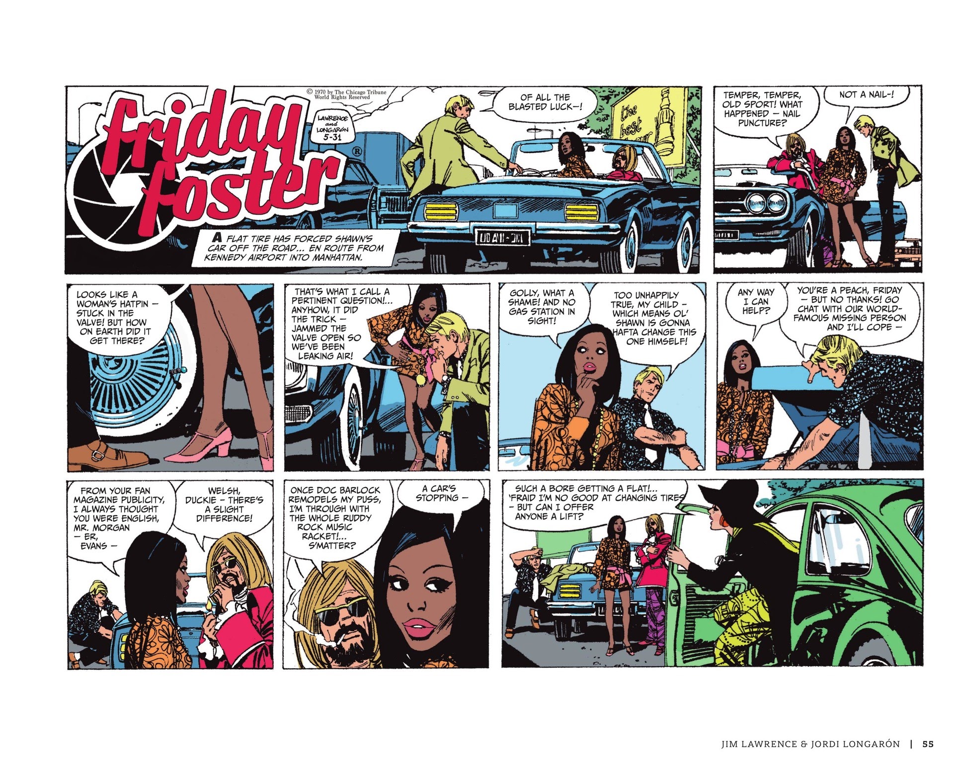 Read online Friday Foster: The Sunday Strips comic -  Issue # TPB (Part 1) - 56