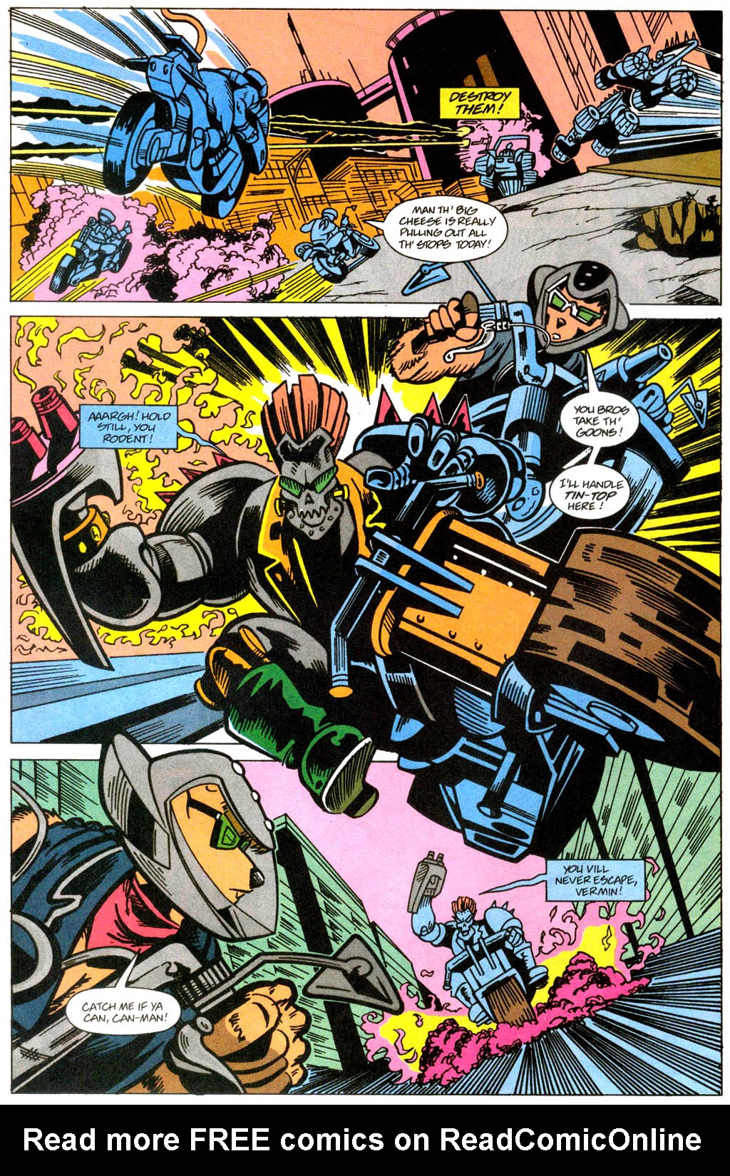 Read online Biker Mice from Mars comic -  Issue #3 - 15