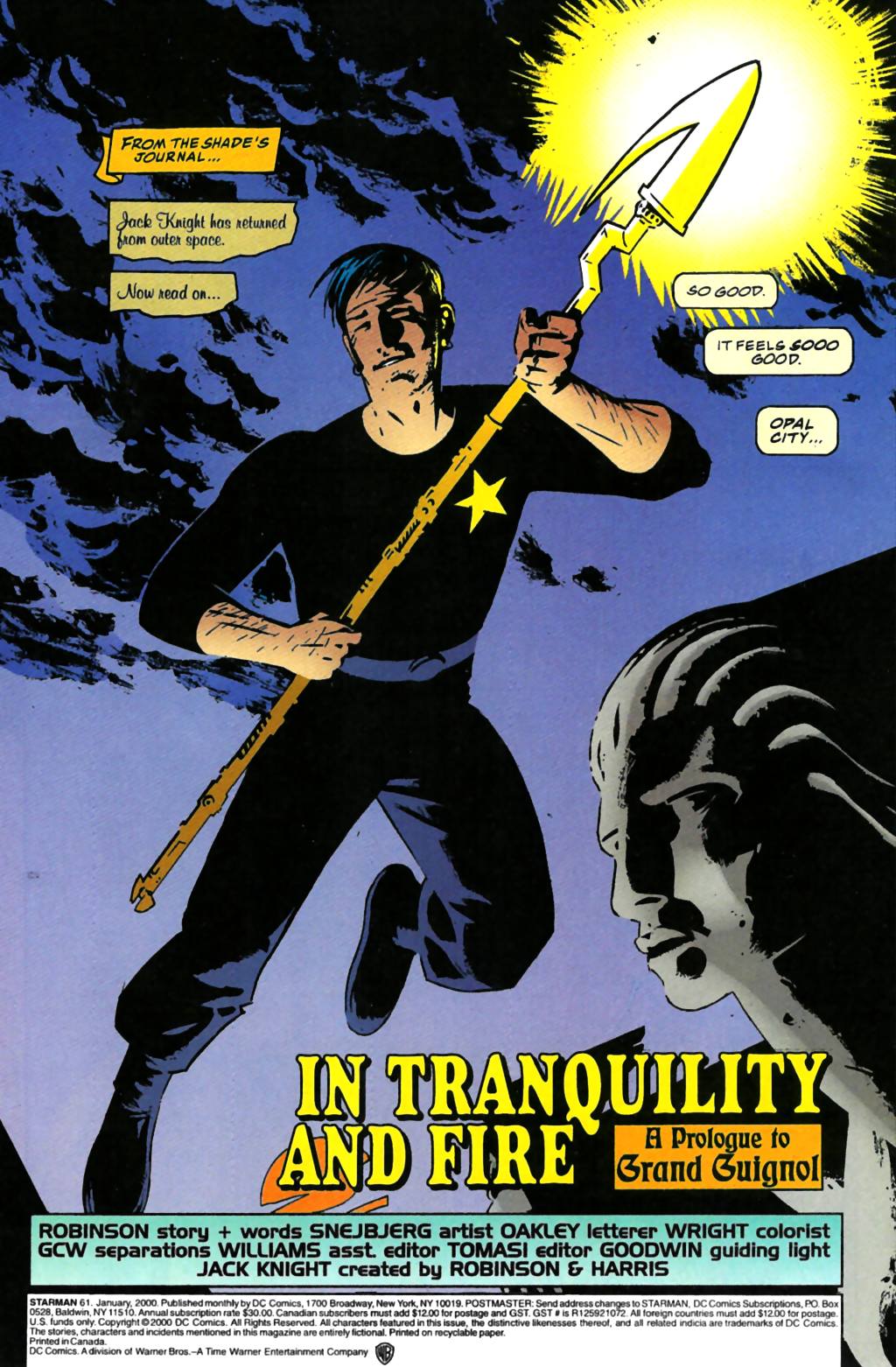 Read online Starman (1994) comic -  Issue #61 - 2