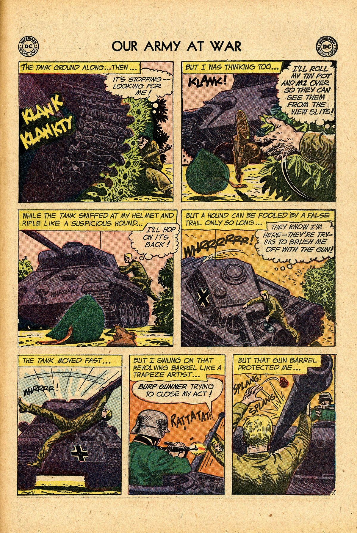 Read online Our Army at War (1952) comic -  Issue #85 - 31