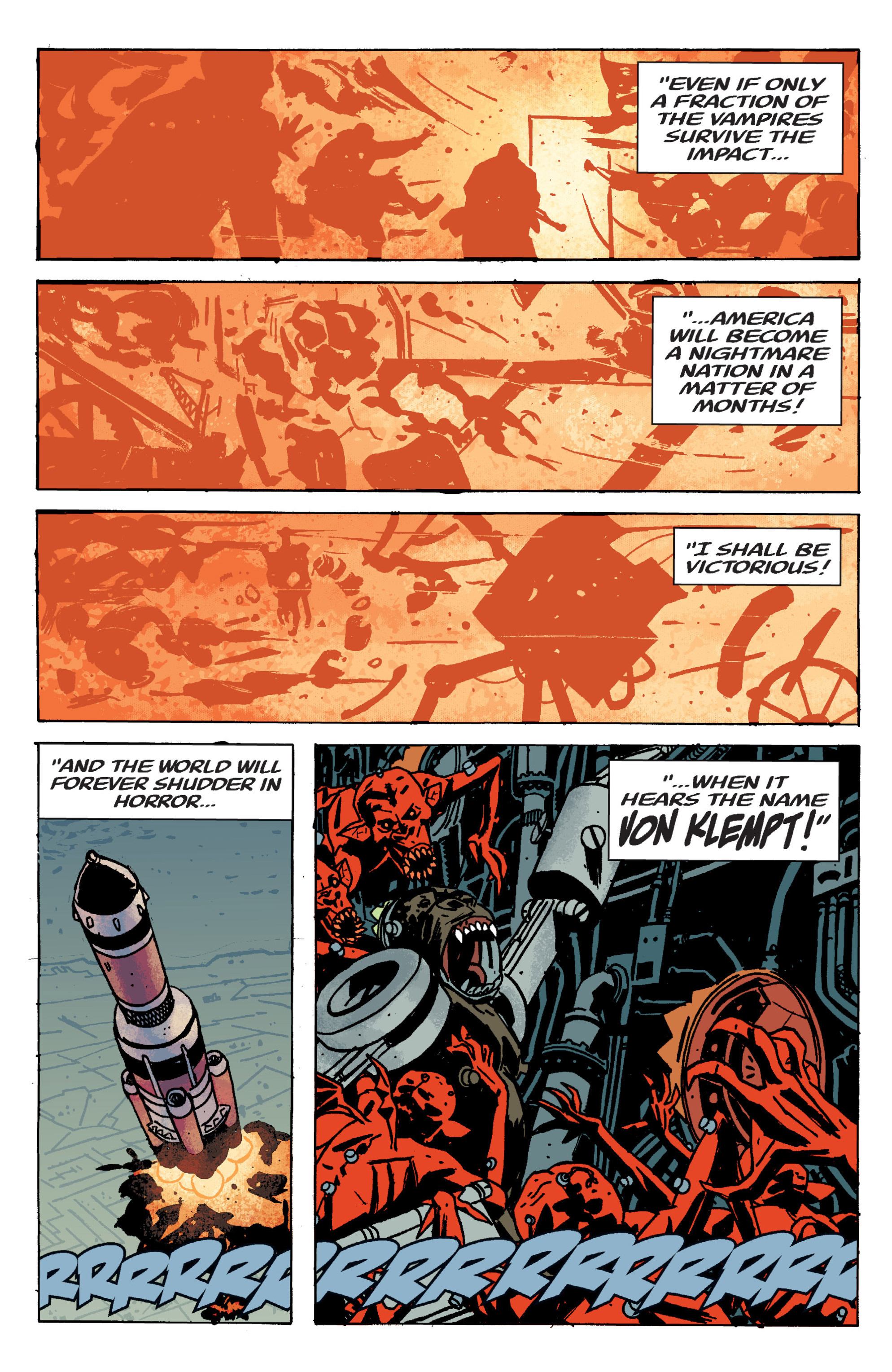 Read online B.P.R.D. (2003) comic -  Issue # TPB 9 - 128
