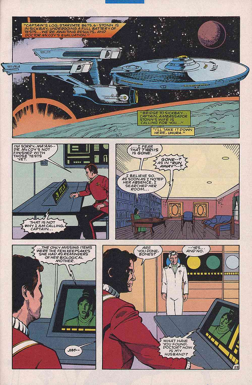 Read online Star Trek (1989) comic -  Issue #67 - 29