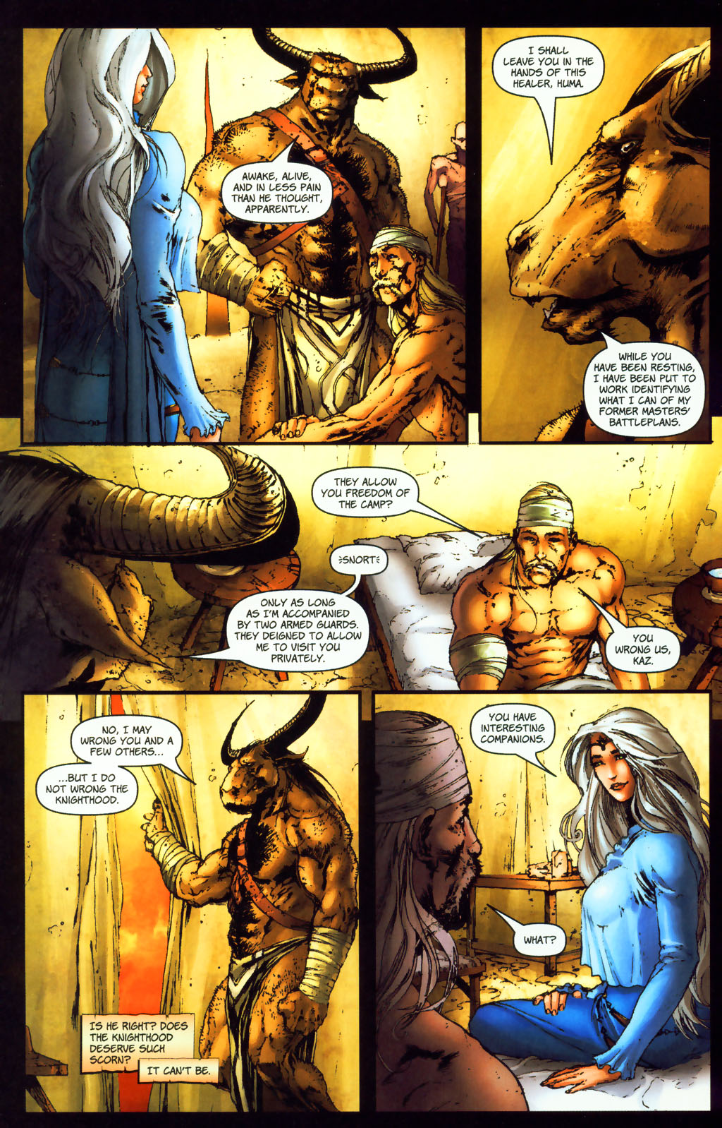 Read online Dragonlance: The Legend of Huma comic -  Issue #3 - 10