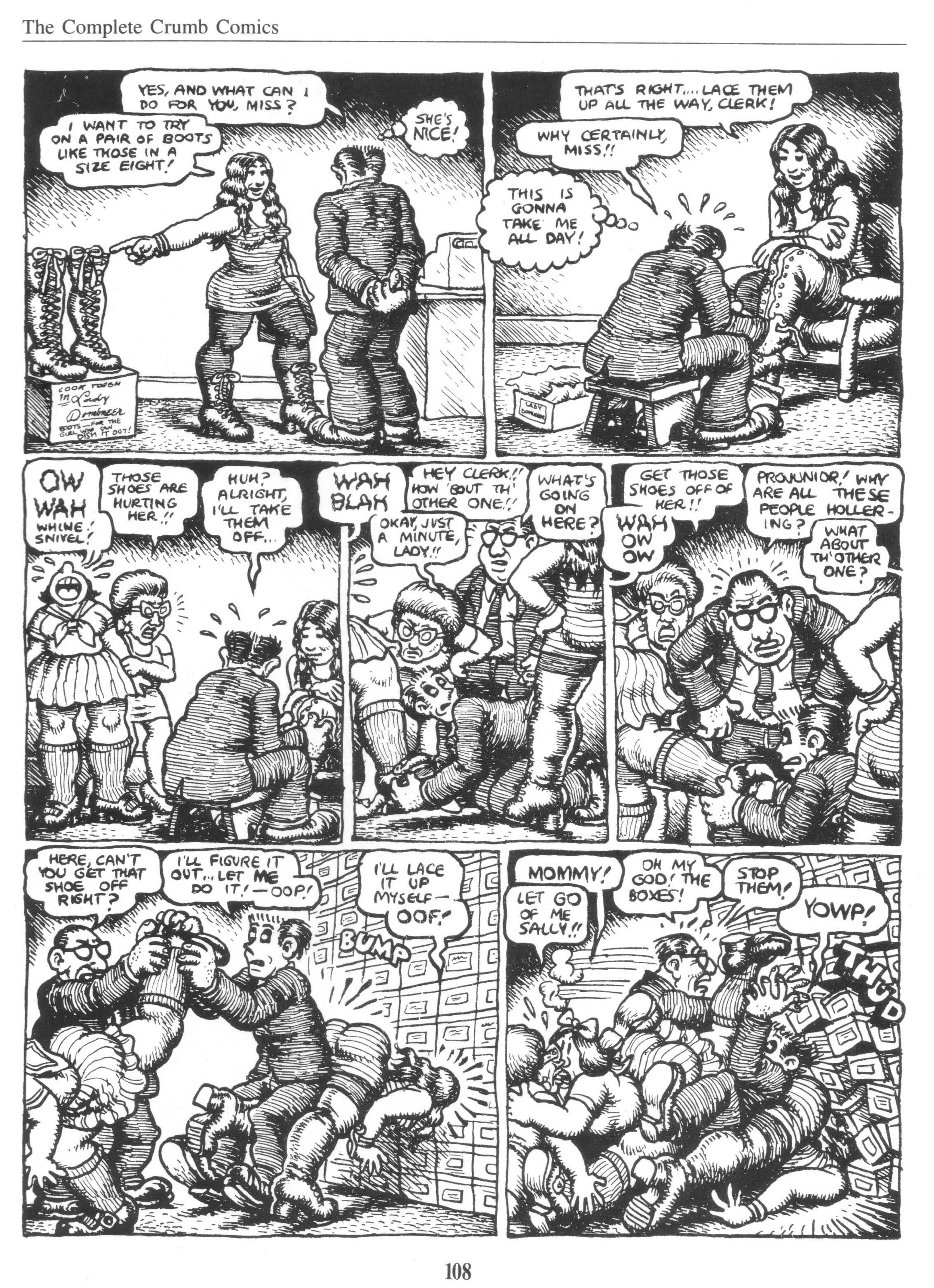 Read online The Complete Crumb Comics comic -  Issue # TPB 8 - 116