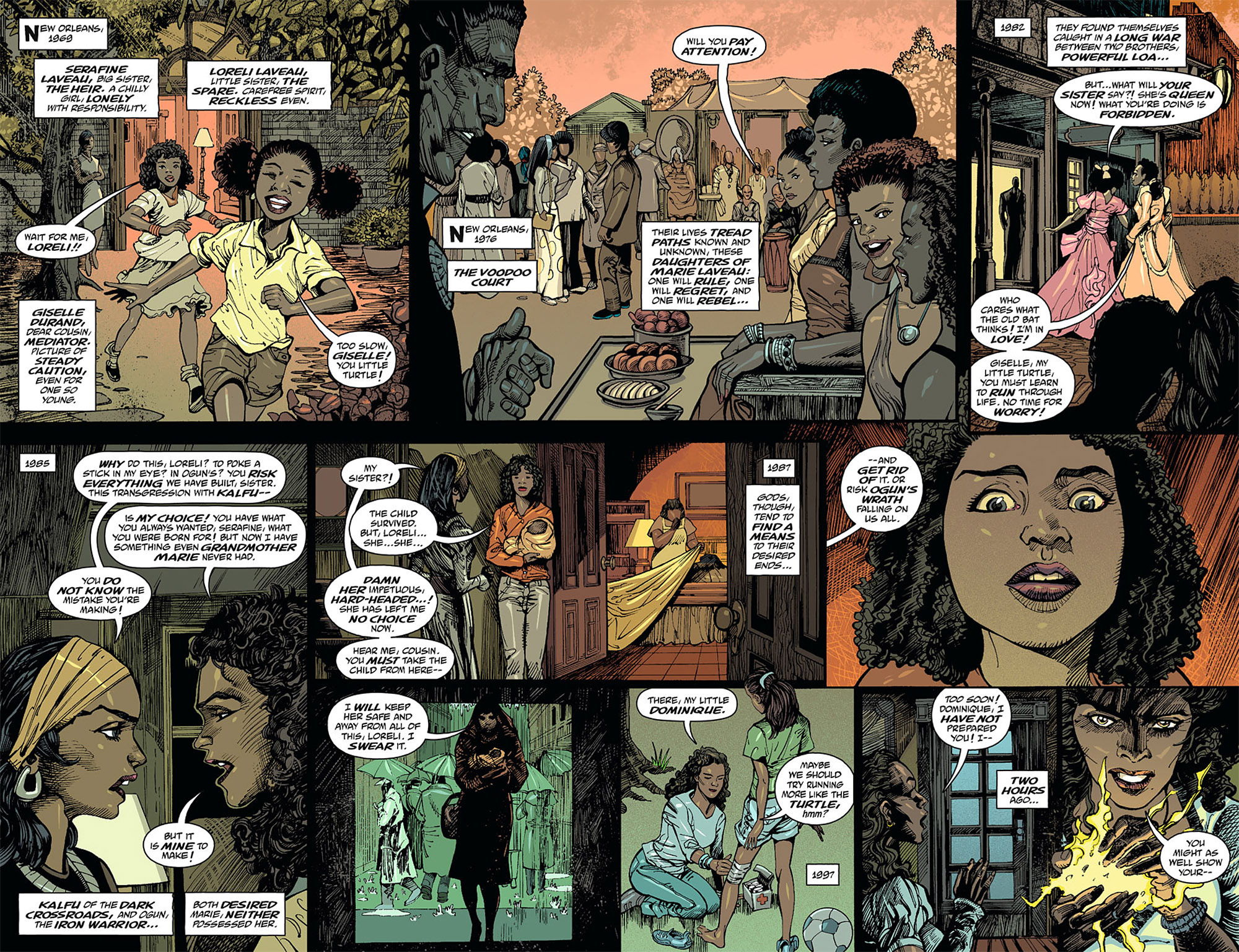 Read online Dominique Laveau: Voodoo Child comic -  Issue #2 - 3