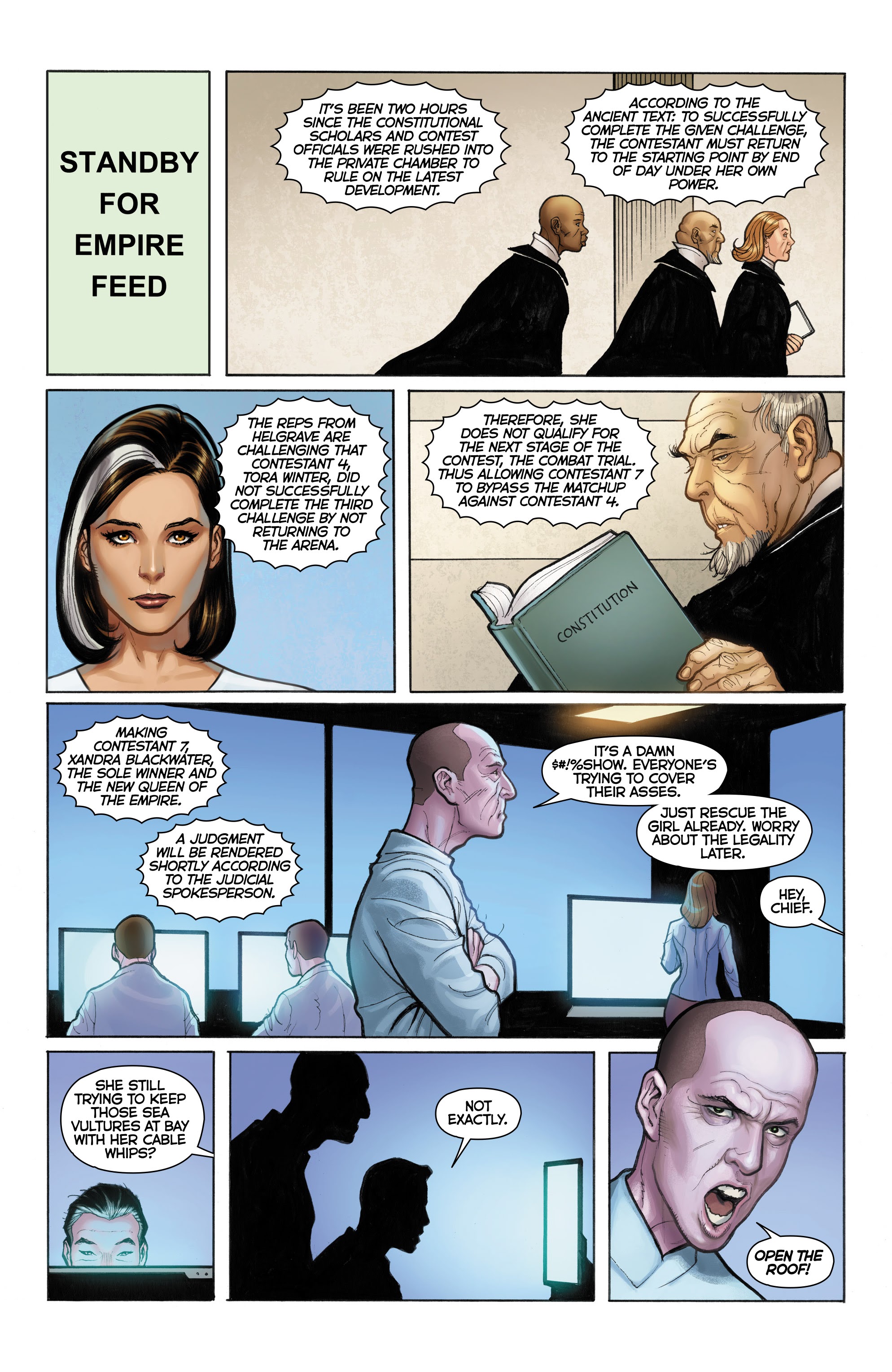 Read online Fight Girls comic -  Issue #3 - 20