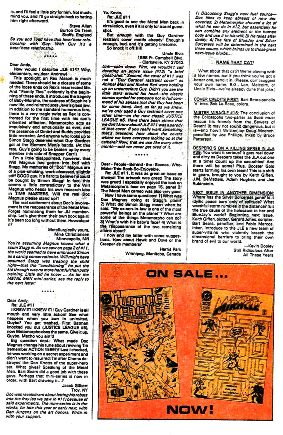 Read online Justice League Europe comic -  Issue #14 - 25