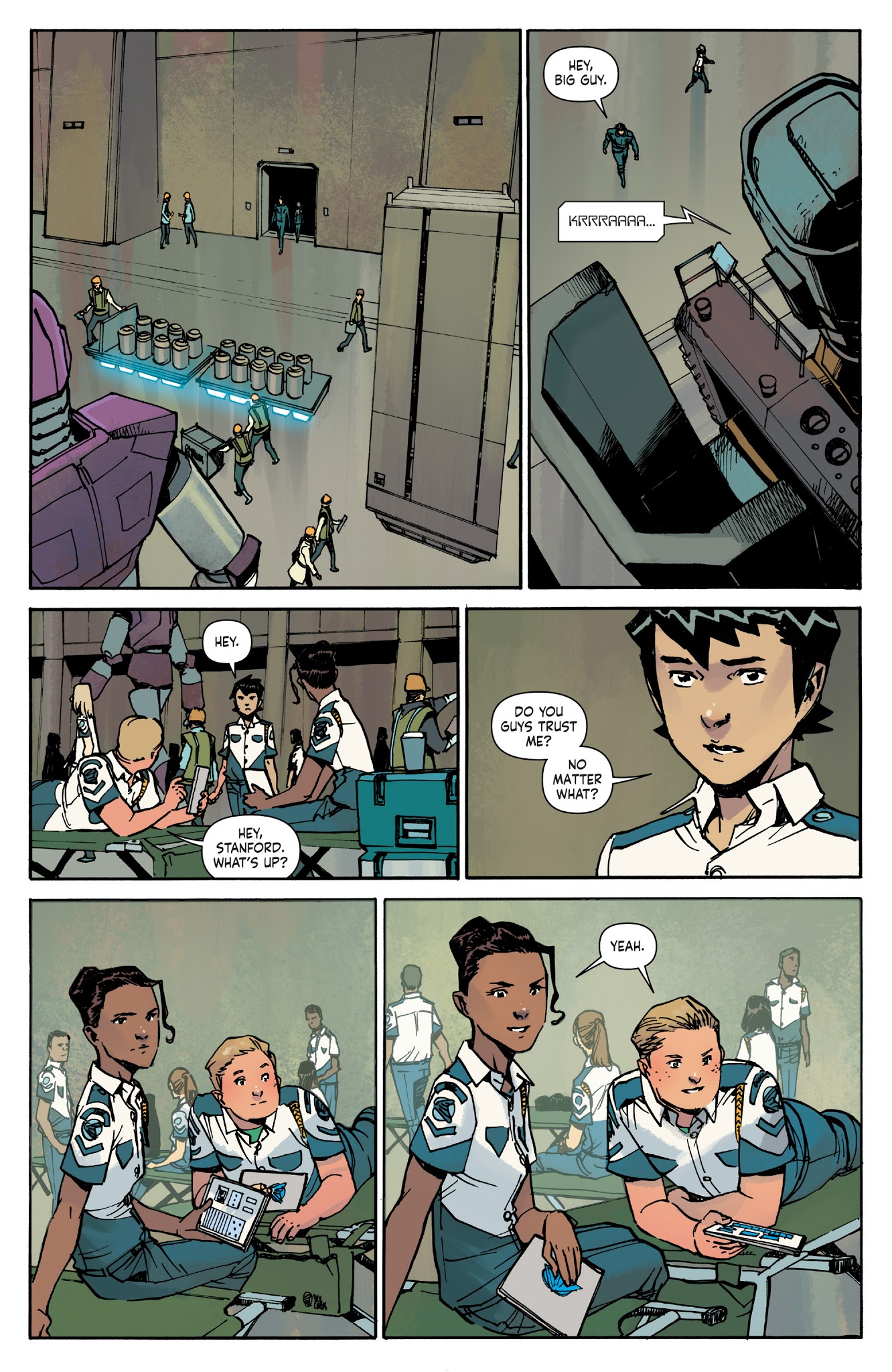 Read online Mech Cadet Yu comic -  Issue #7 - 21