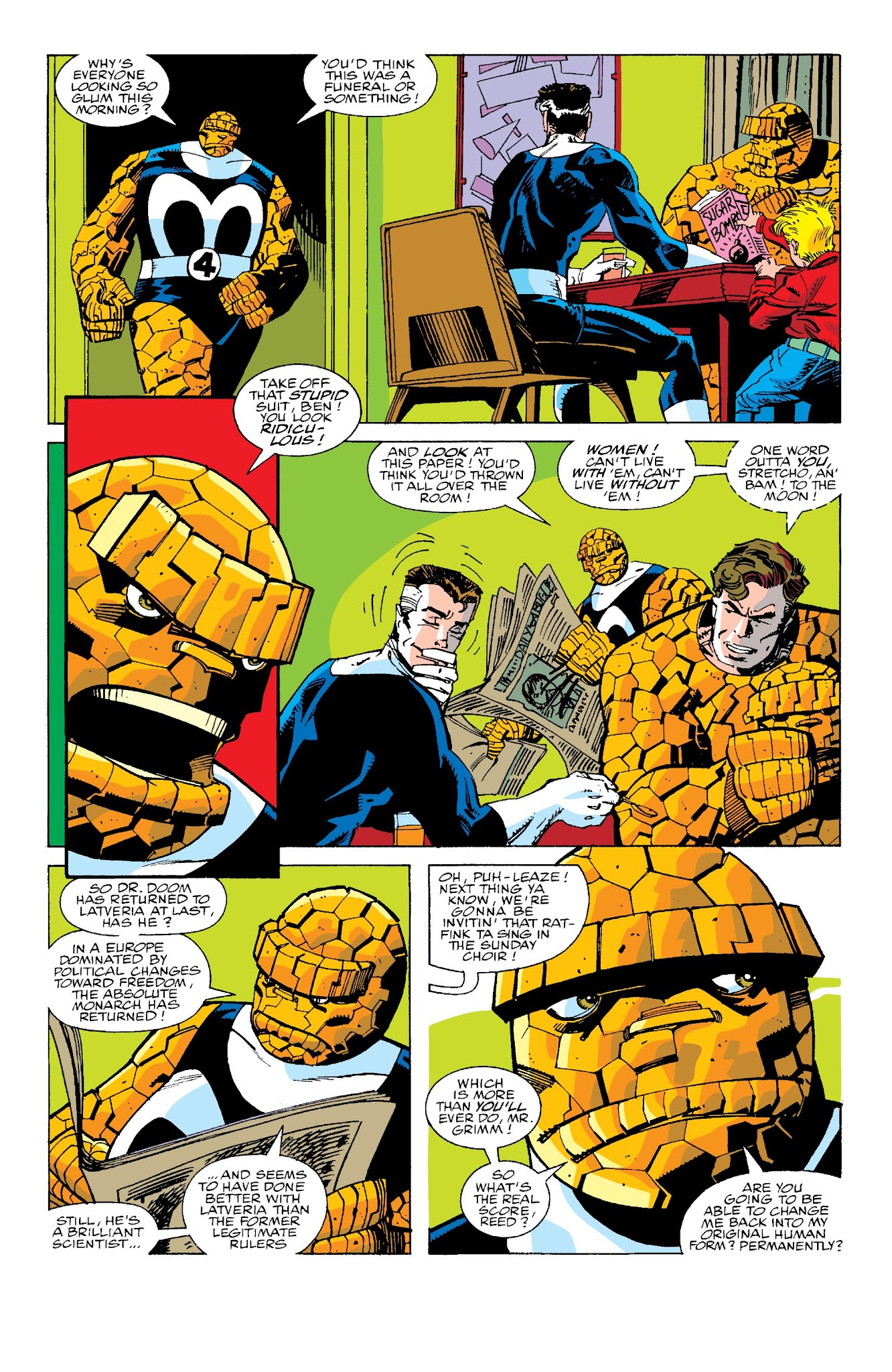 Read online Fantastic Four Visionaries: Walter Simonson comic -  Issue # TPB 3 (Part 1) - 88