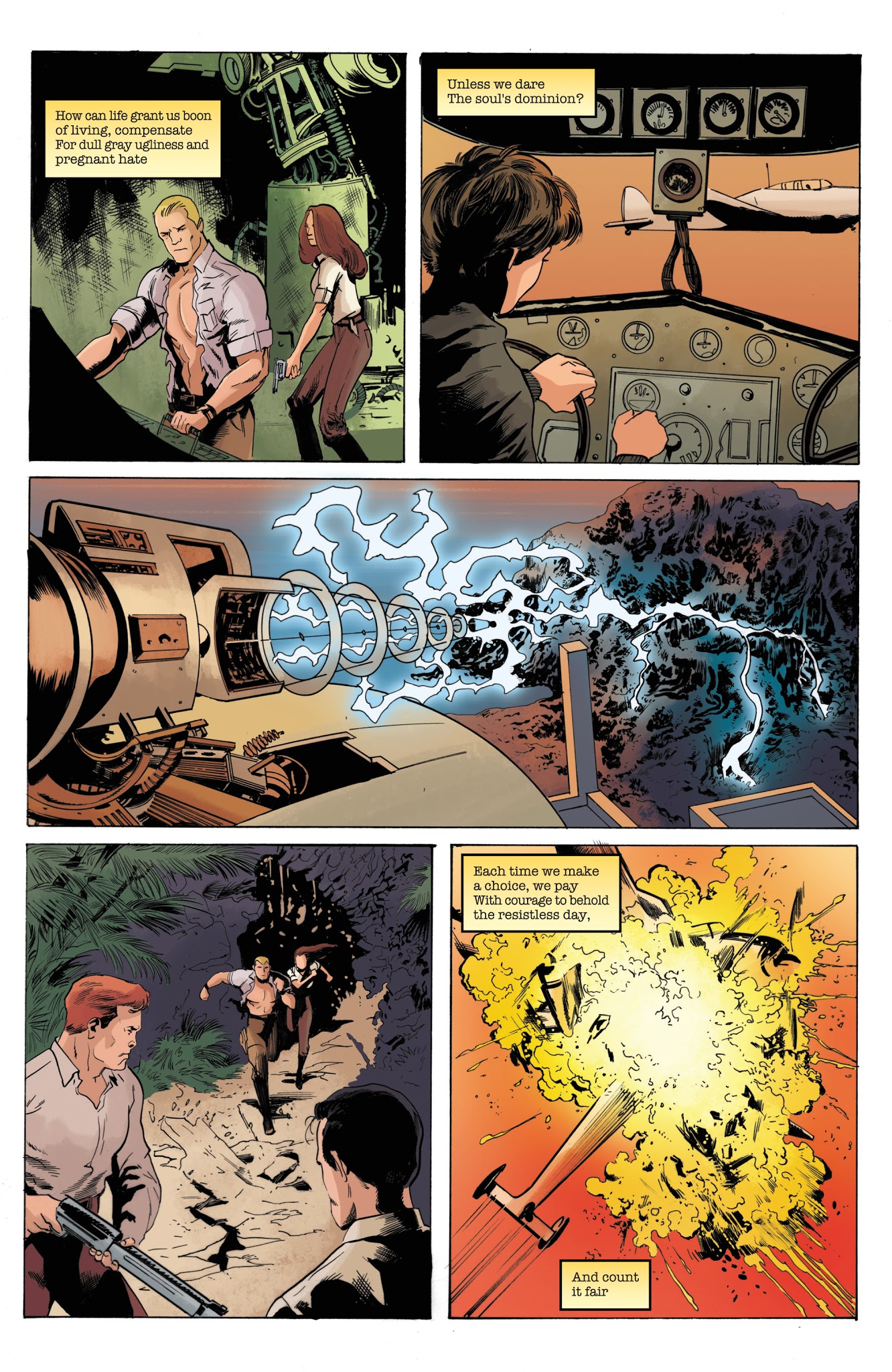 Read online Doc Savage: Ring Of Fire comic -  Issue #4 - 22