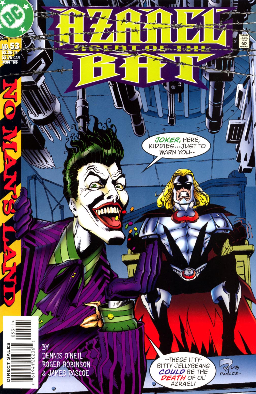 Read online Azrael: Agent of the Bat comic -  Issue #53 - 1