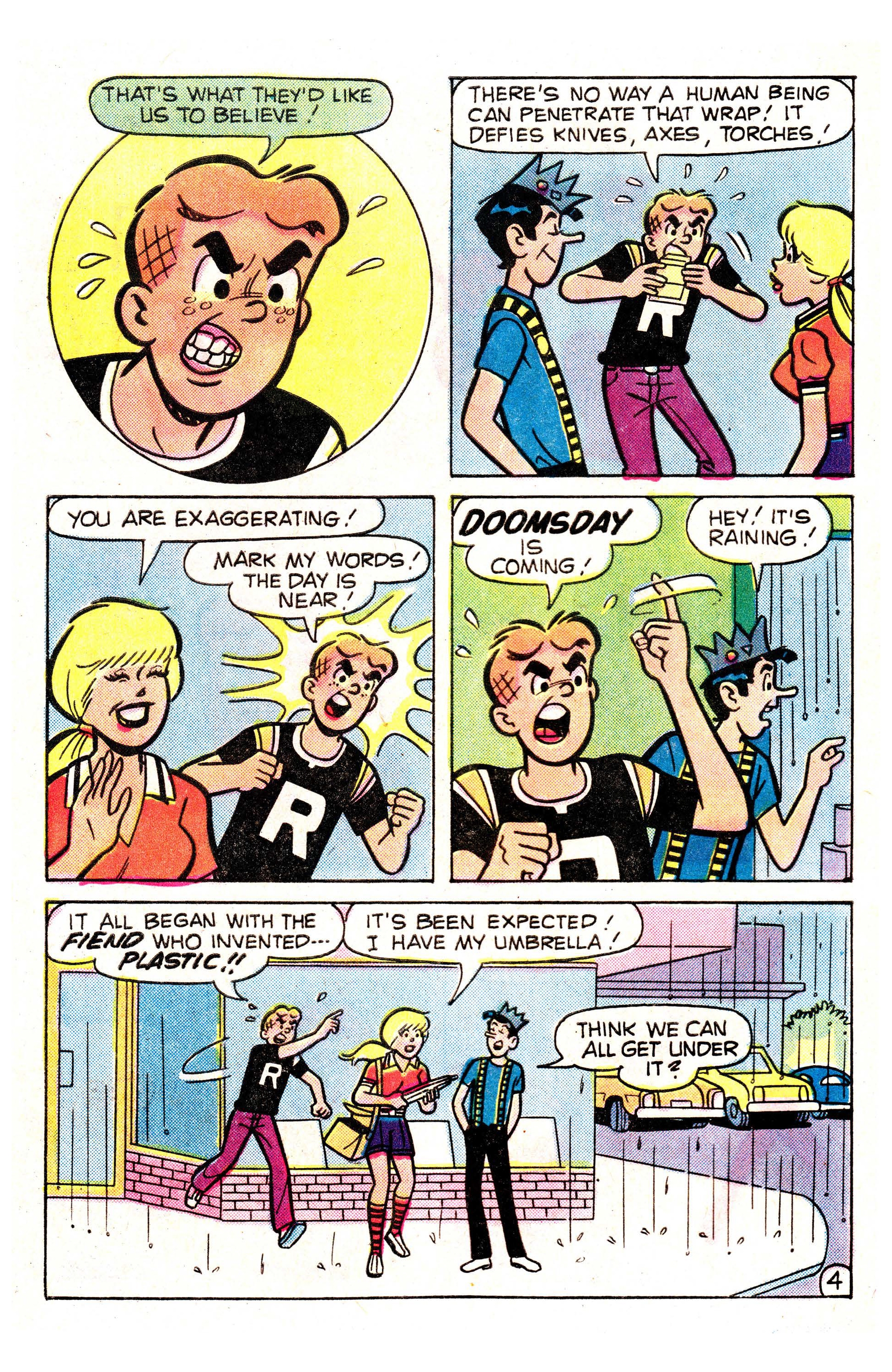 Read online Archie (1960) comic -  Issue #298 - 5