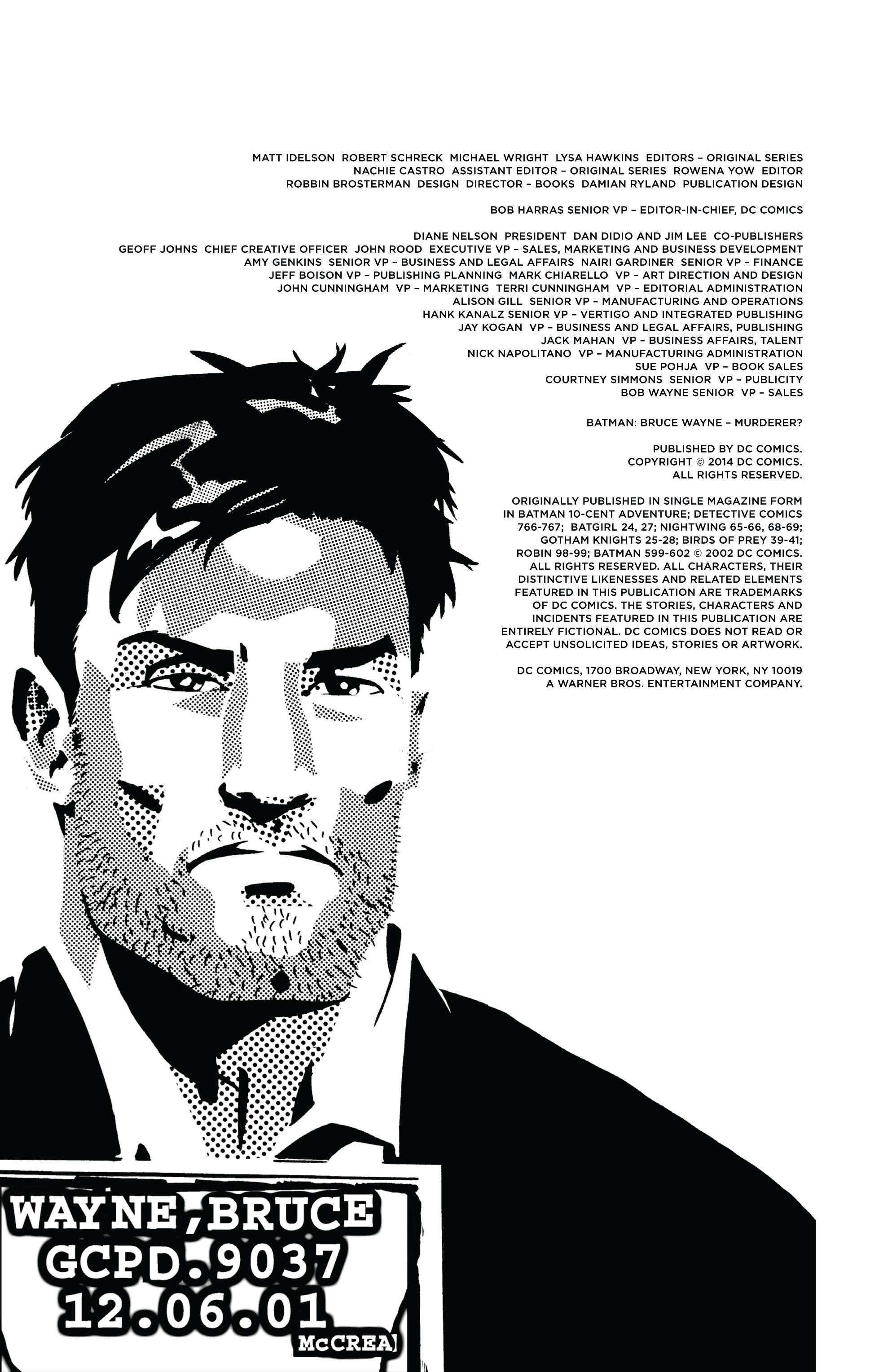 Read online Batman: Bruce Wayne - Murderer? comic -  Issue # Part 1 - 3
