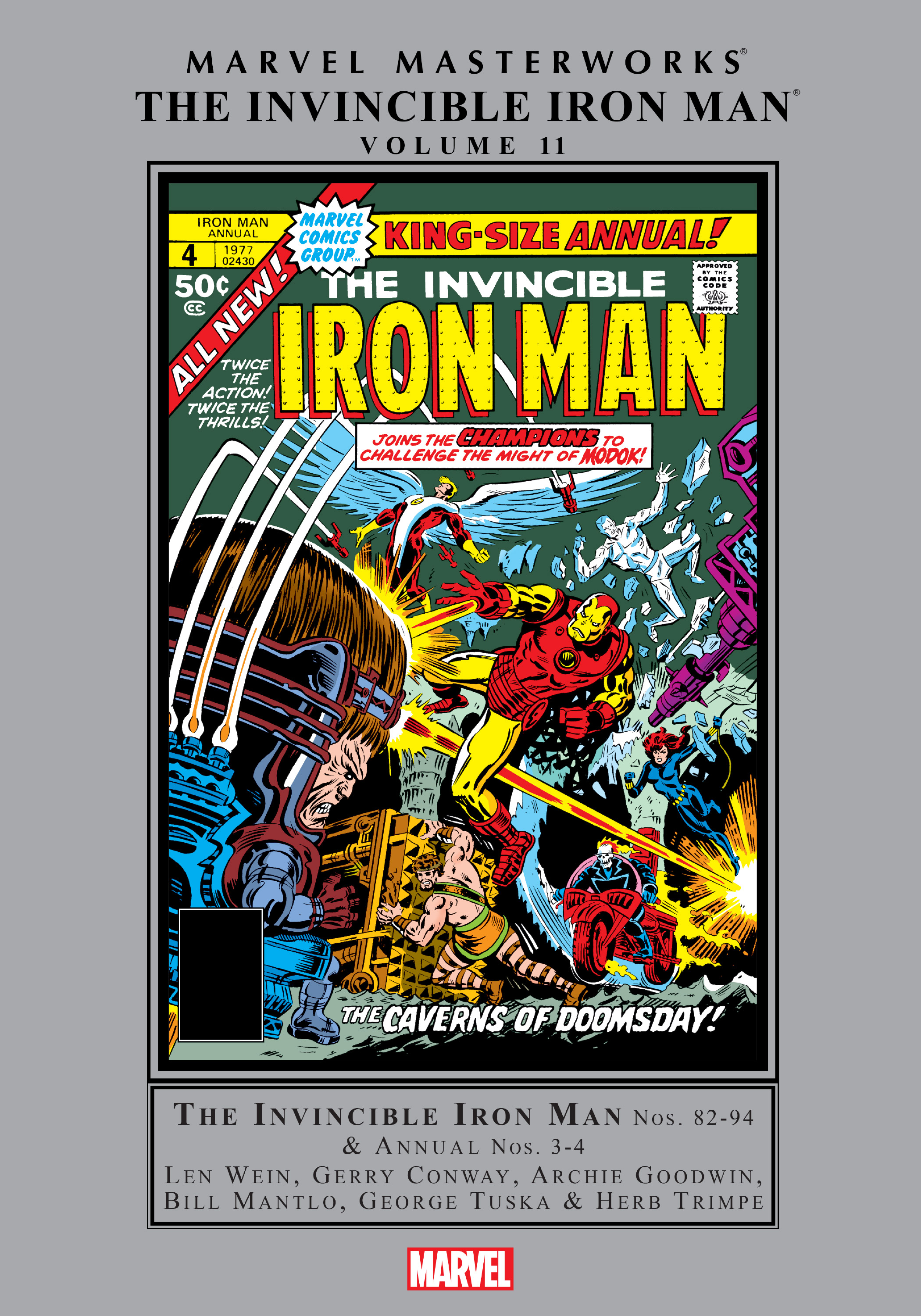 Read online Marvel Masterworks: The Invincible Iron Man comic -  Issue # TPB 11 (Part 1) - 1