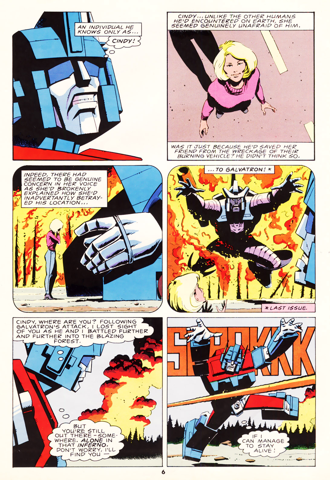 Read online The Transformers (UK) comic -  Issue #116 - 6