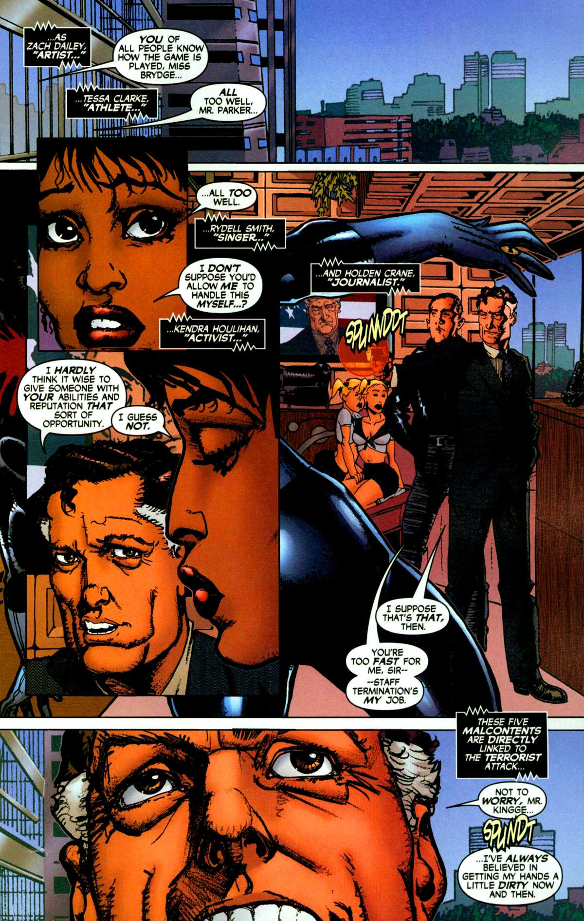 Read online Challengers of the Unknown (2004) comic -  Issue #4 - 6