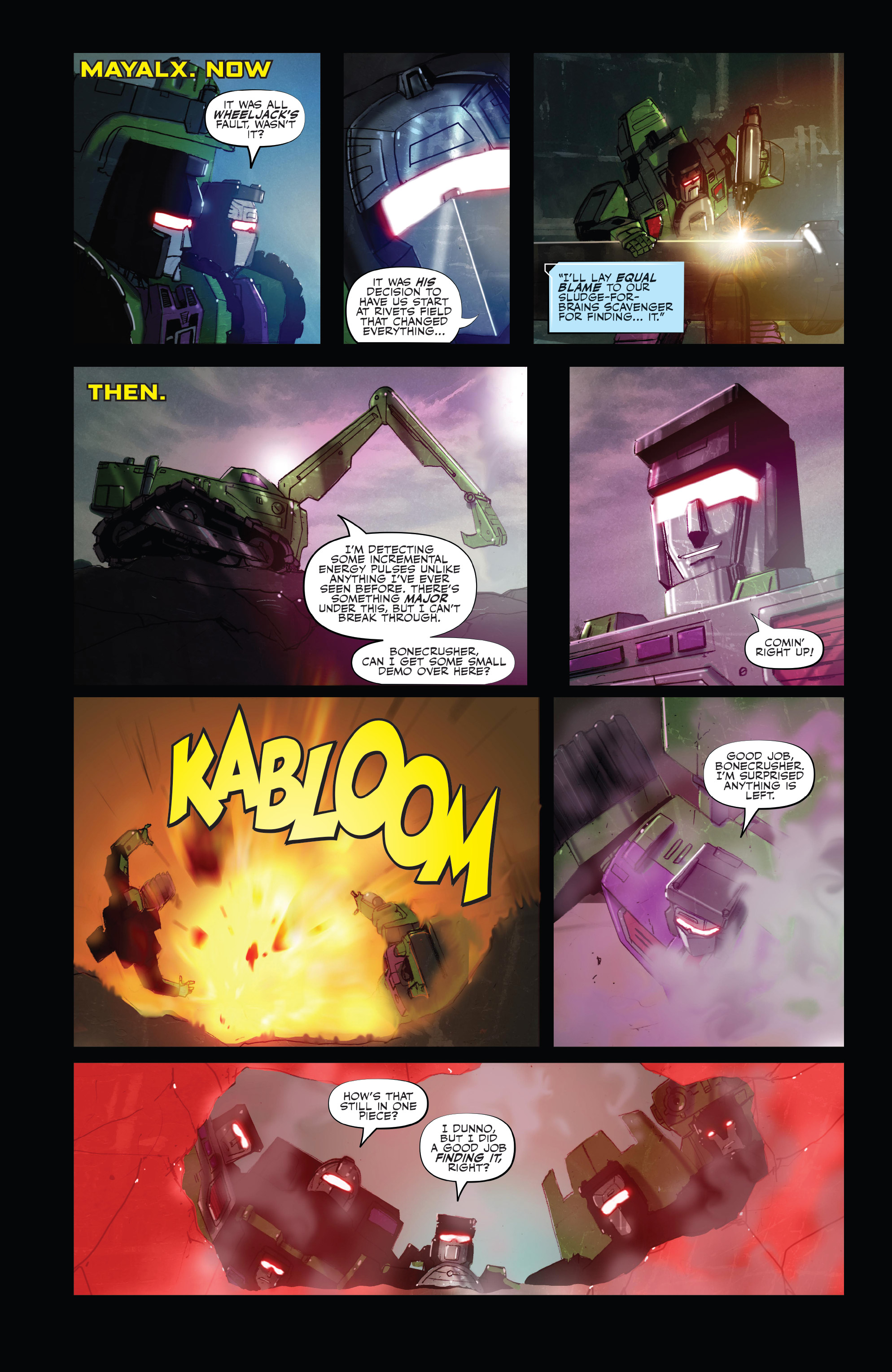 Read online Transformers: Galaxies comic -  Issue #1 - 9