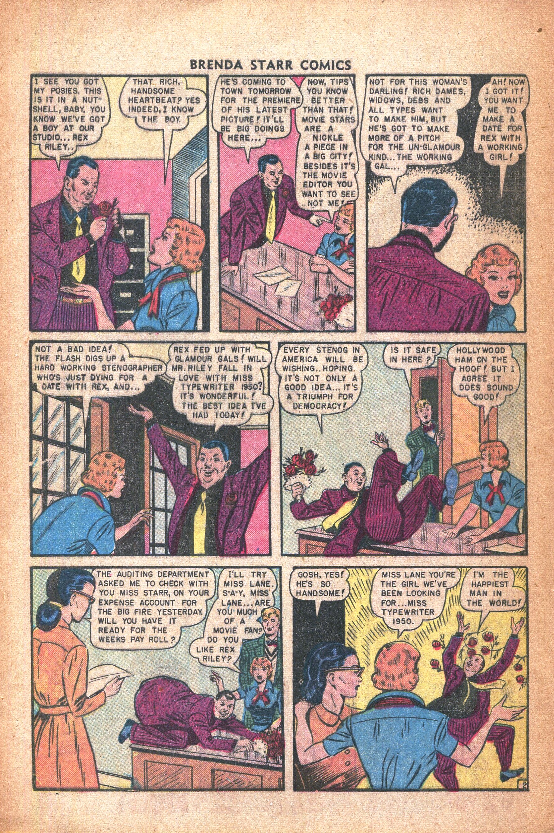 Read online Brenda Starr (1948) comic -  Issue #12 - 4
