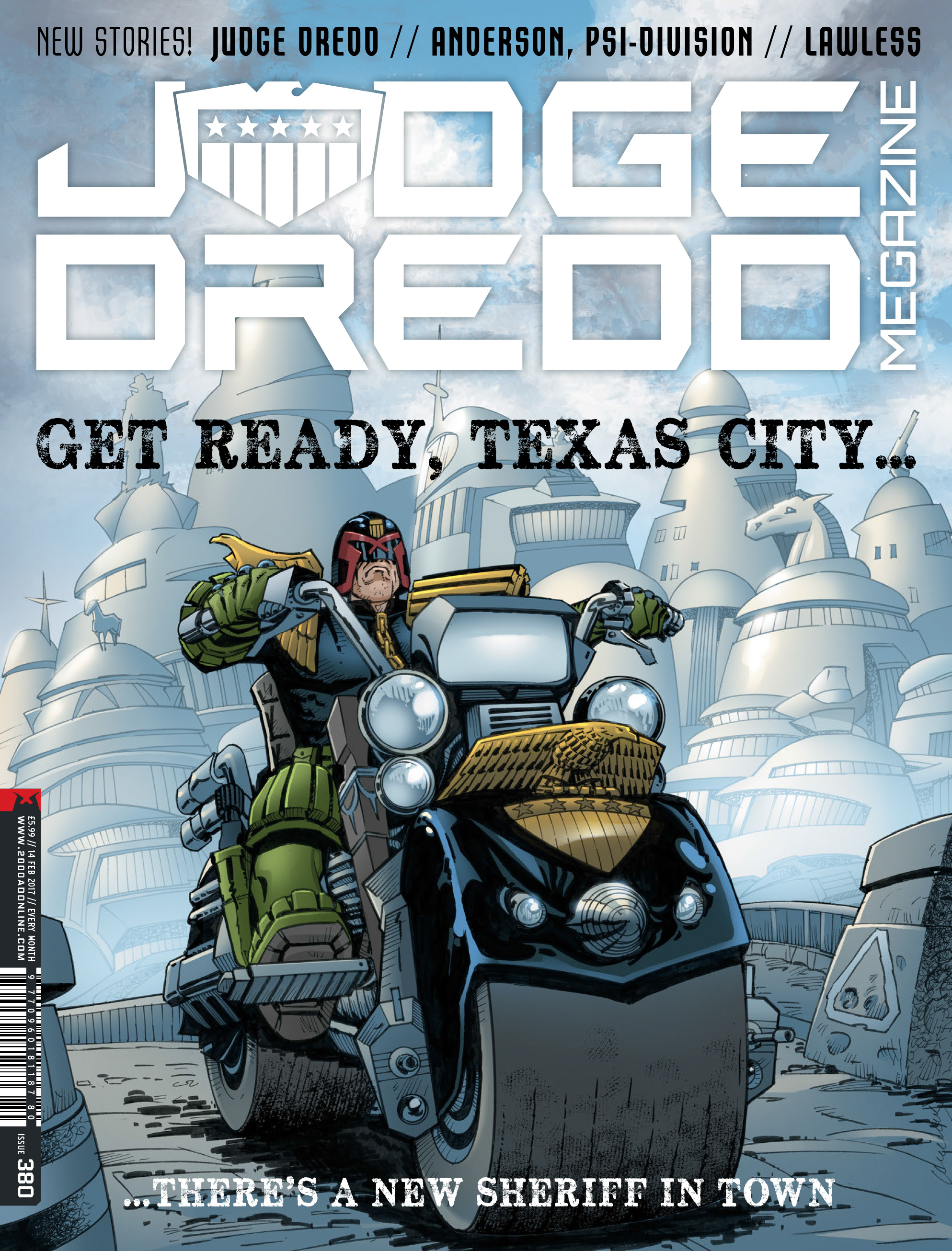 Read online Judge Dredd Megazine (Vol. 5) comic -  Issue #380 - 1