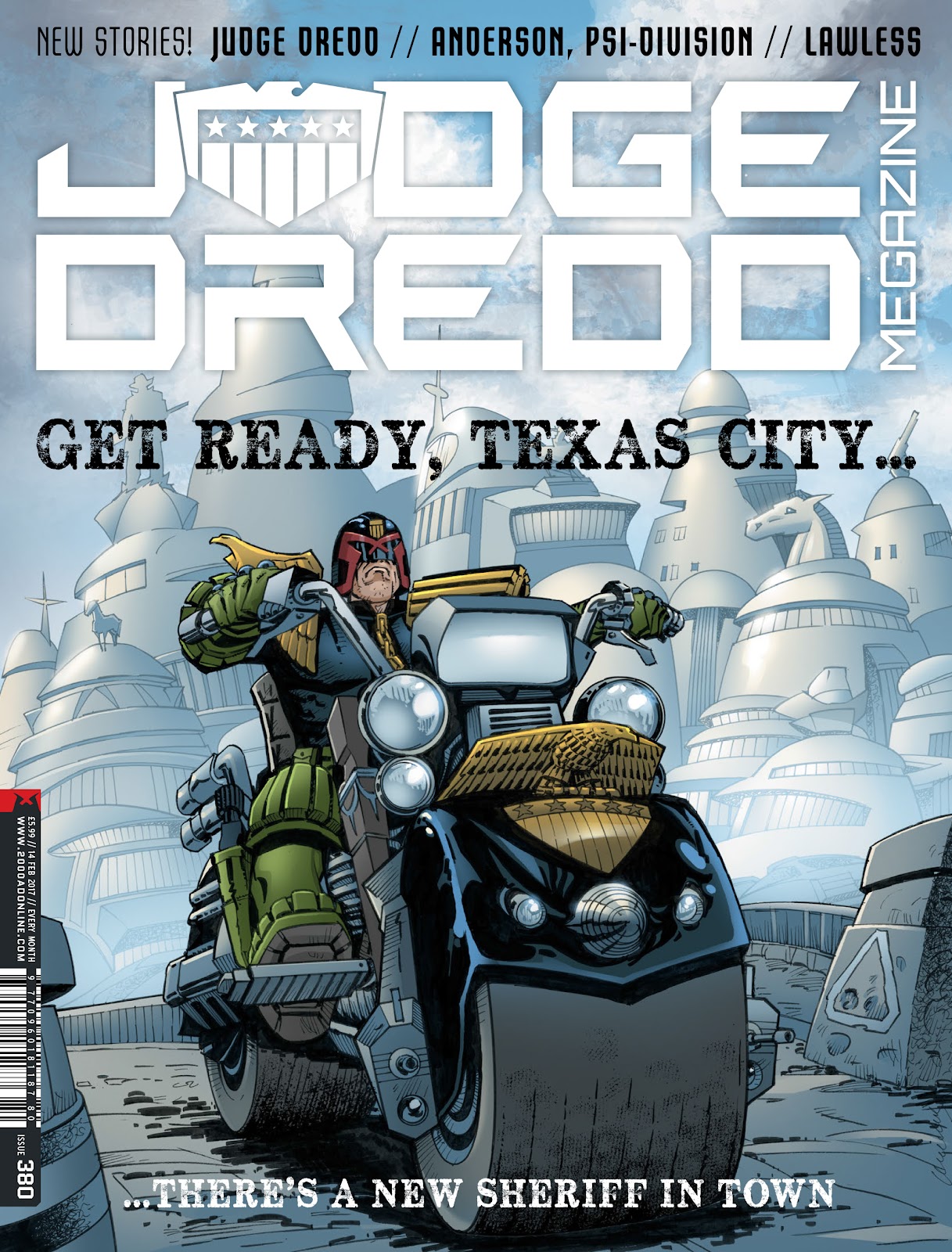 Judge Dredd Megazine (Vol. 5) issue 380 - Page 1