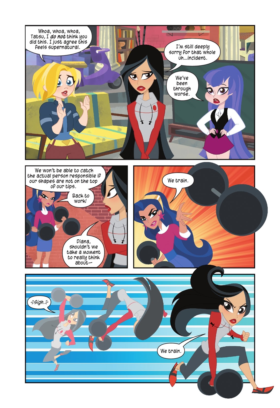 Read online DC Super Hero Girls: Ghosting comic -  Issue # TPB (Part 1) - 56