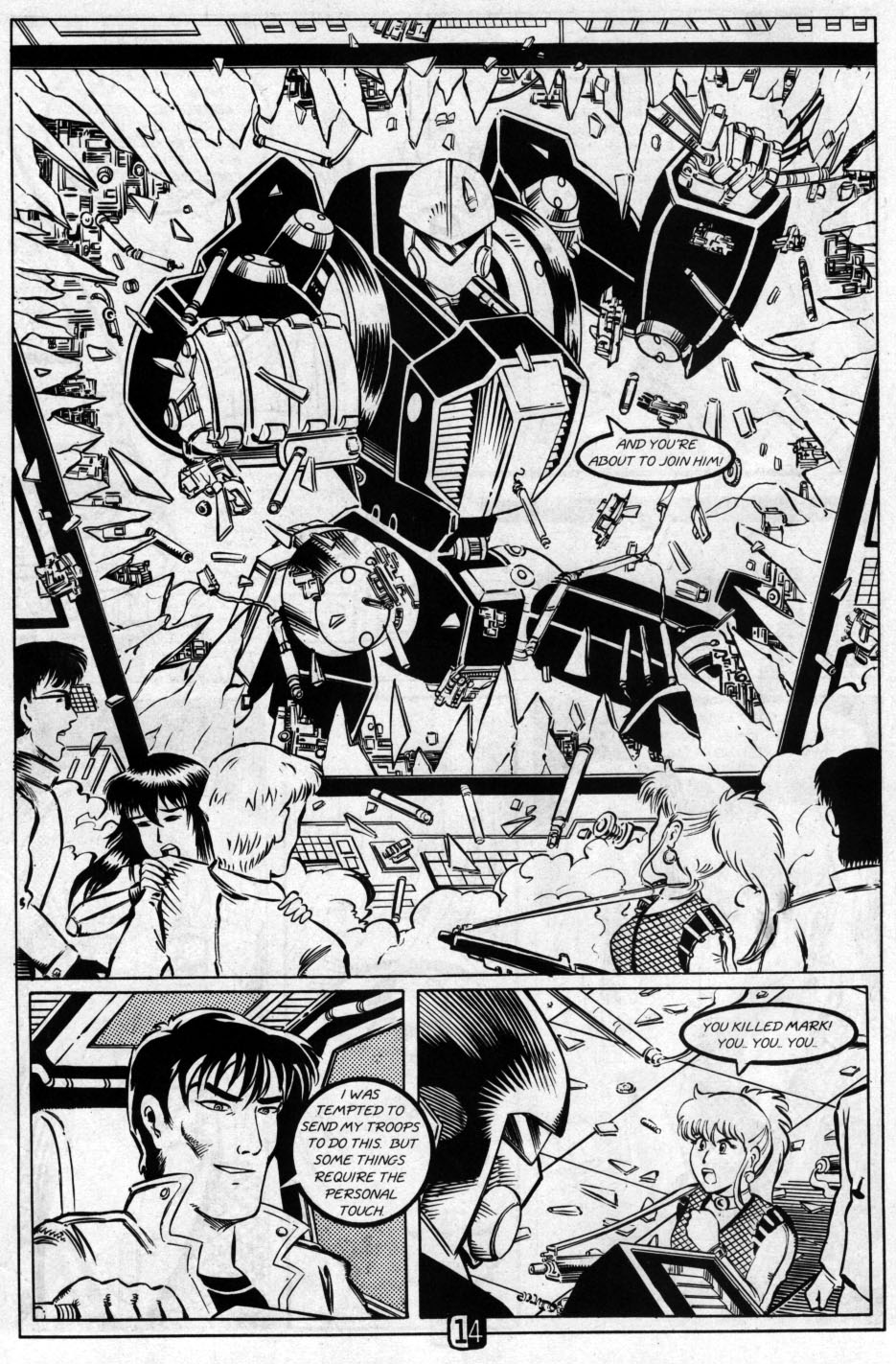 Read online Robotech The Movie comic -  Issue #2 - 15
