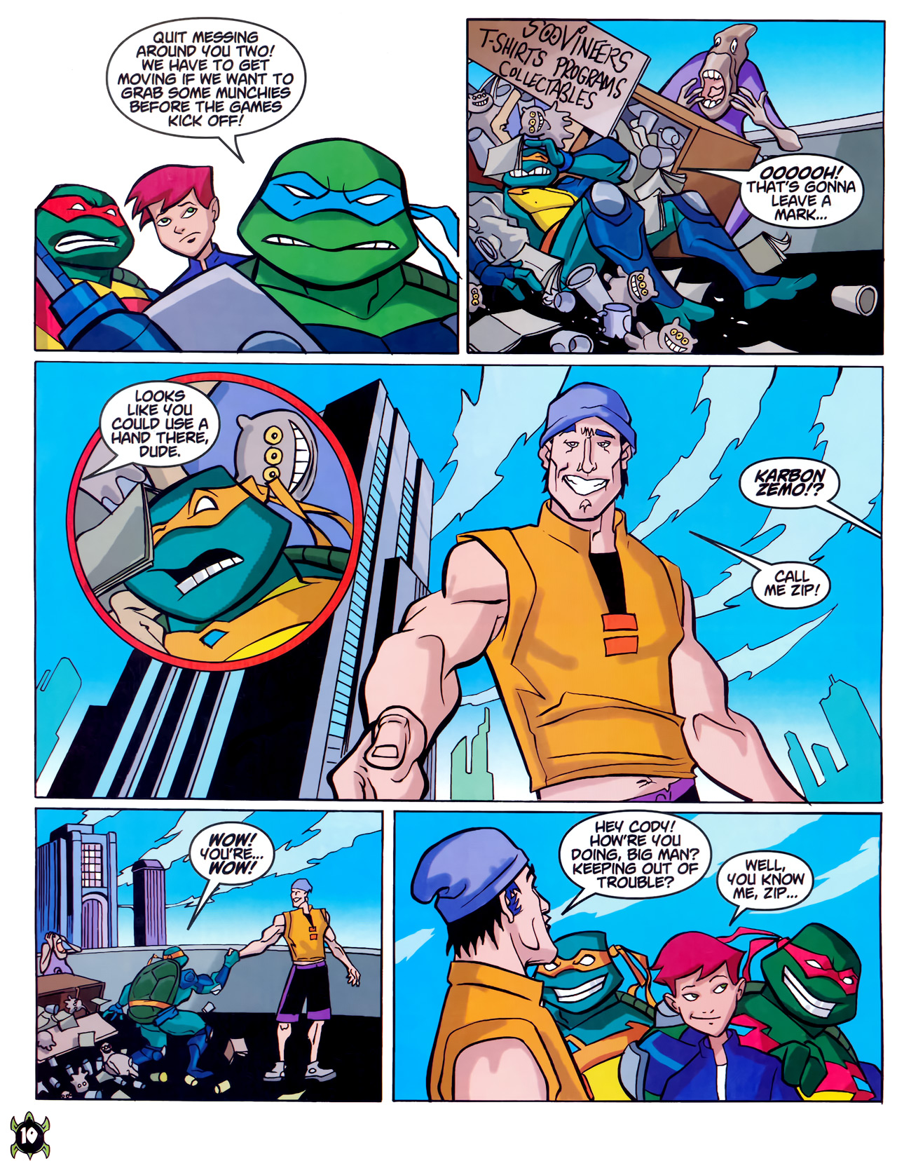 Read online Teenage Mutant Ninja Turtles Comic comic -  Issue #1 - 8