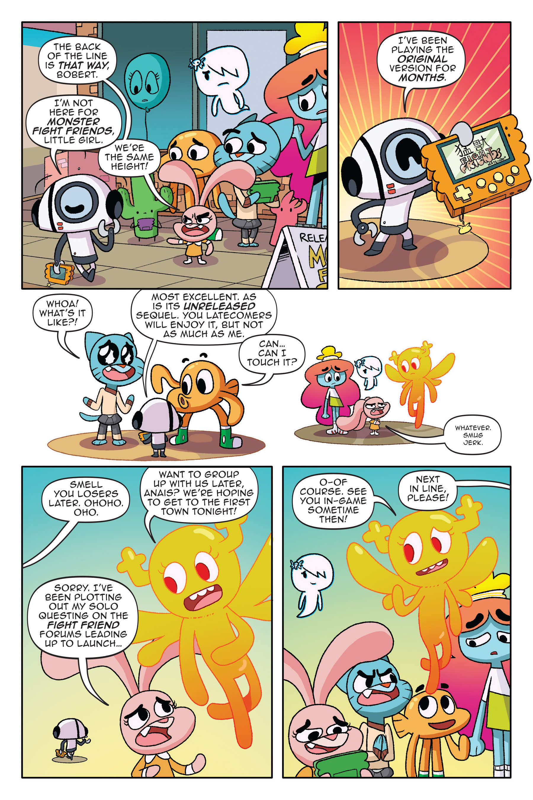 Read online The Amazing World of Gumball: Cheat Code comic -  Issue # Full - 125
