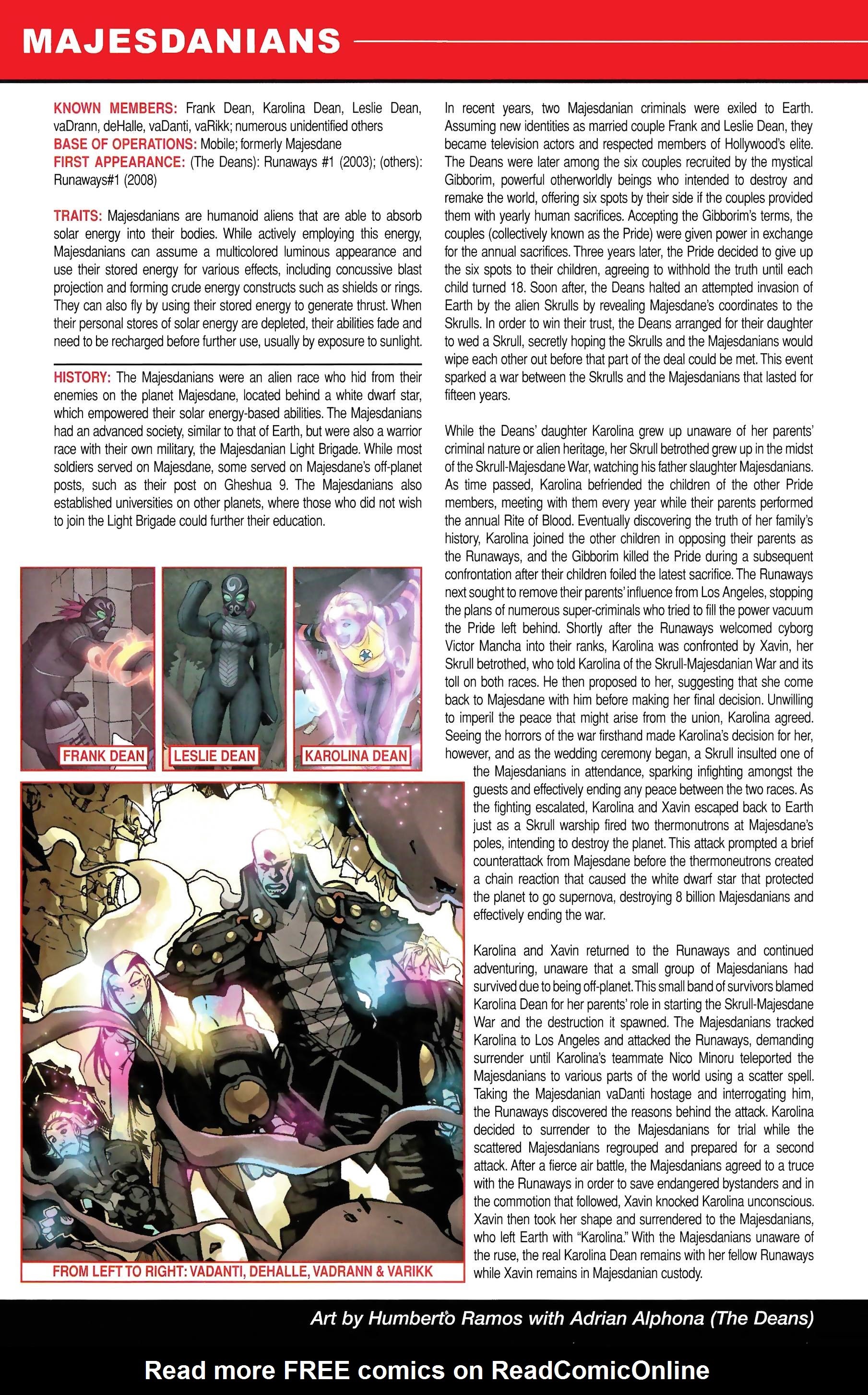 Read online Official Handbook of the Marvel Universe A to Z comic -  Issue # TPB 14 (Part 2) - 34