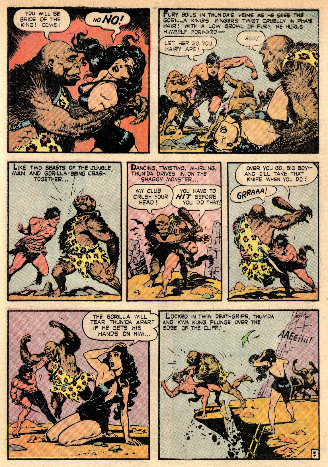 Read online Thun'da: King of the Congo comic -  Issue #1 - 17