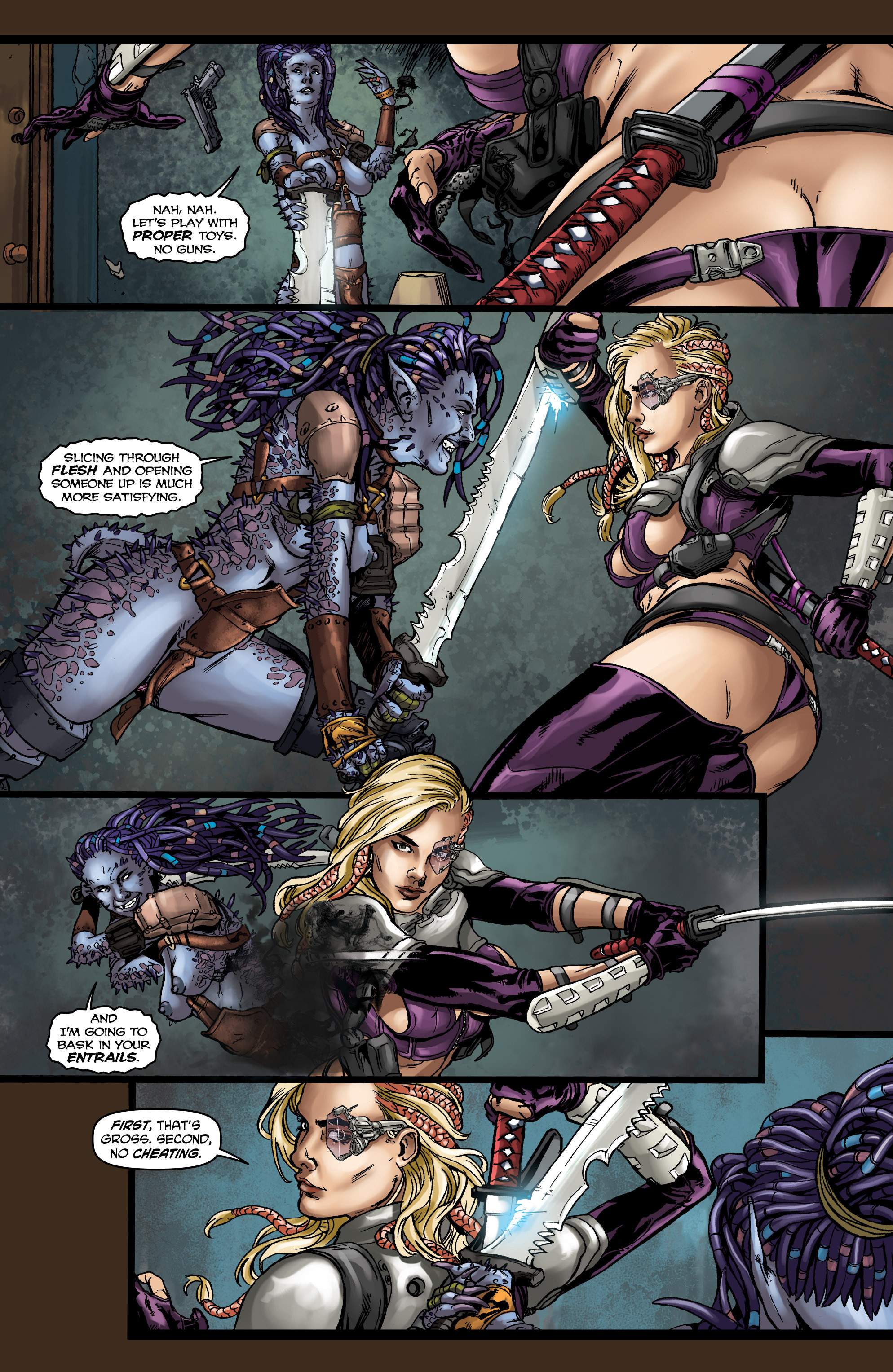 Read online UnHoly comic -  Issue #2 - 21