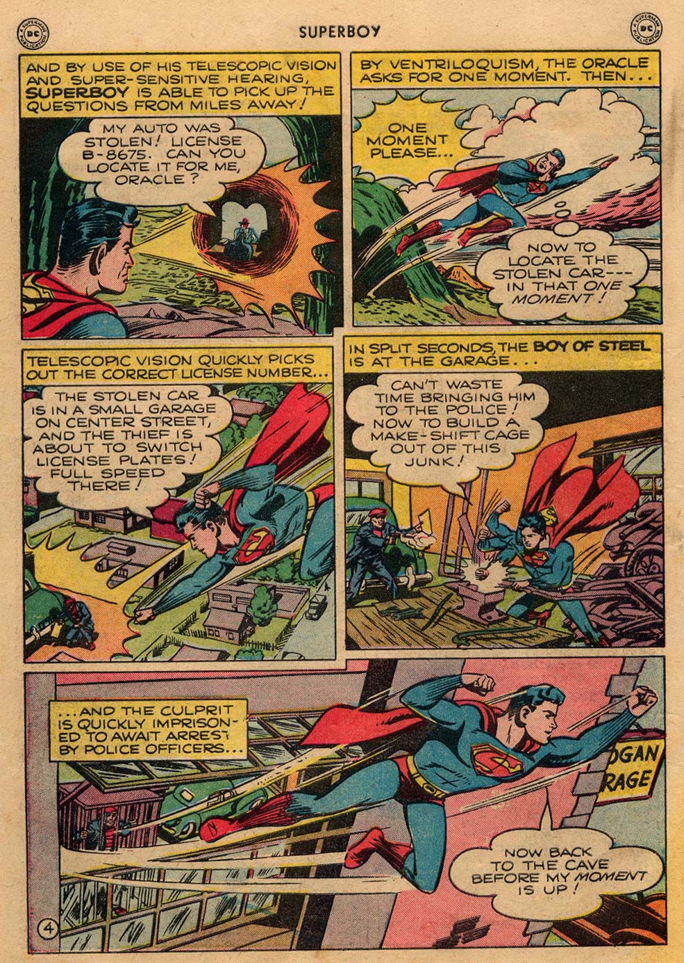 Read online Superboy (1949) comic -  Issue #4 - 5