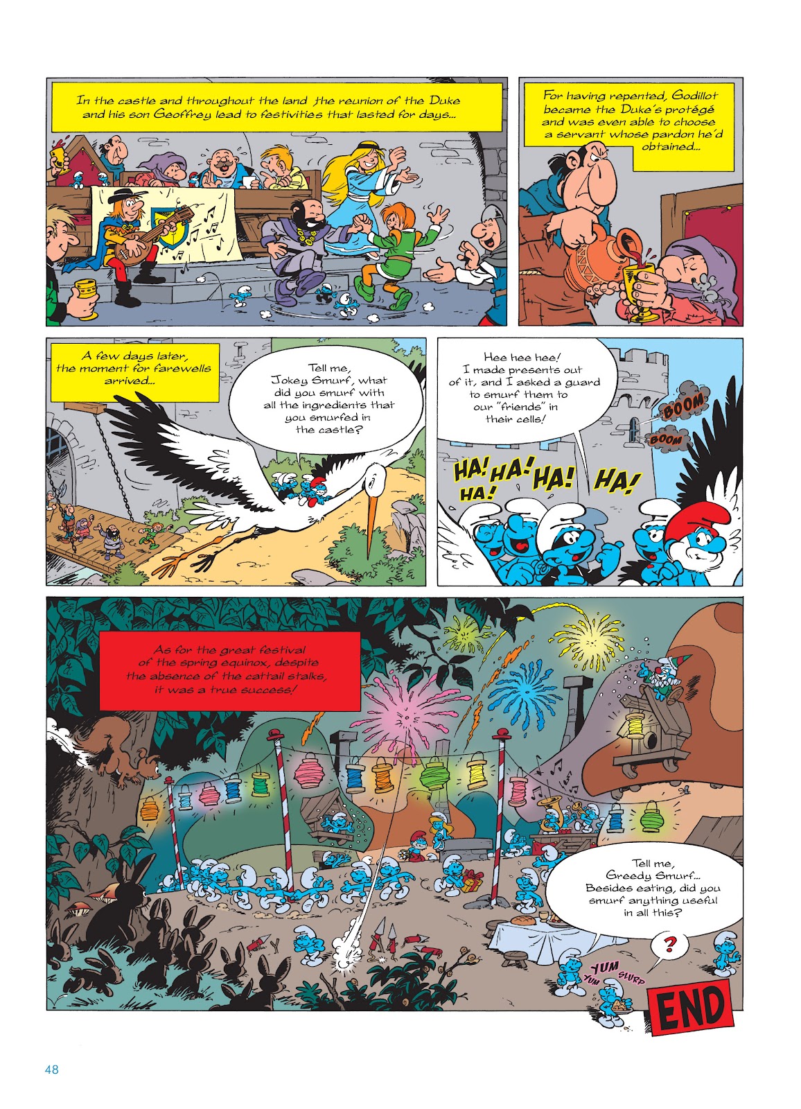 Read online The Smurfs comic -  Issue #19 - 48