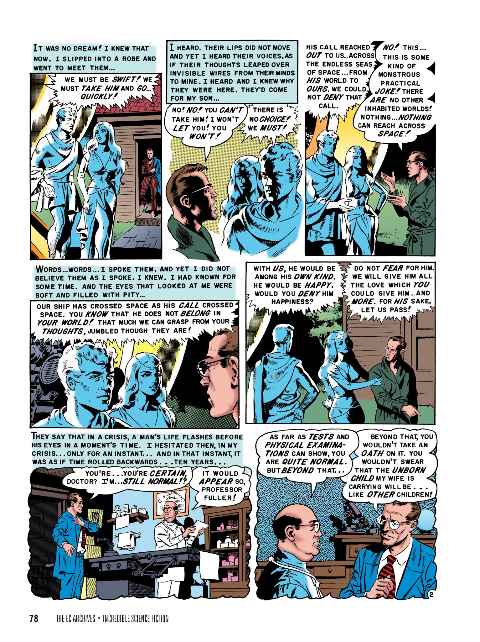 Read online The EC Archives: Incredible Science Fiction comic -  Issue # TPB - 80