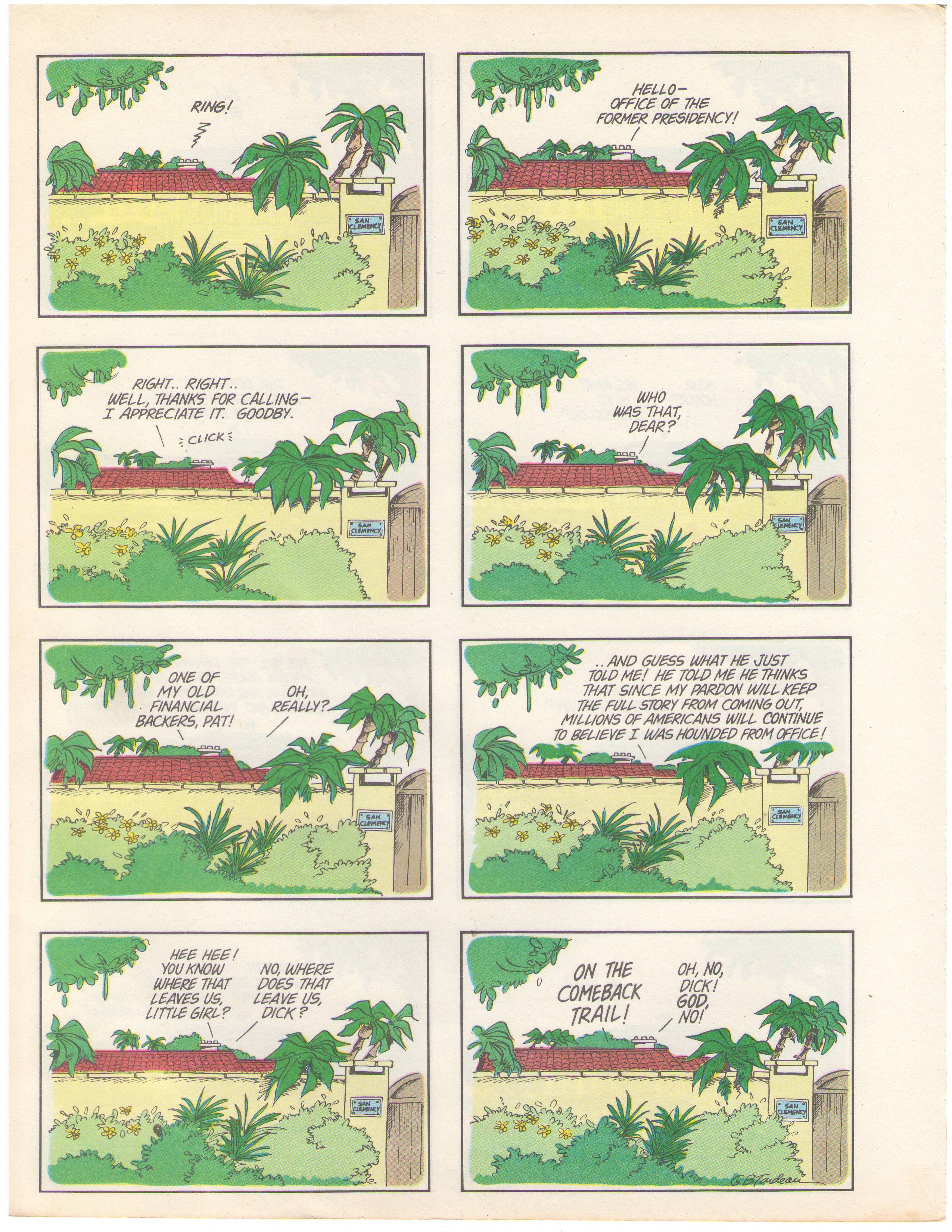 Read online The Doonesbury Chronicles comic -  Issue # TPB (Part 2) - 111