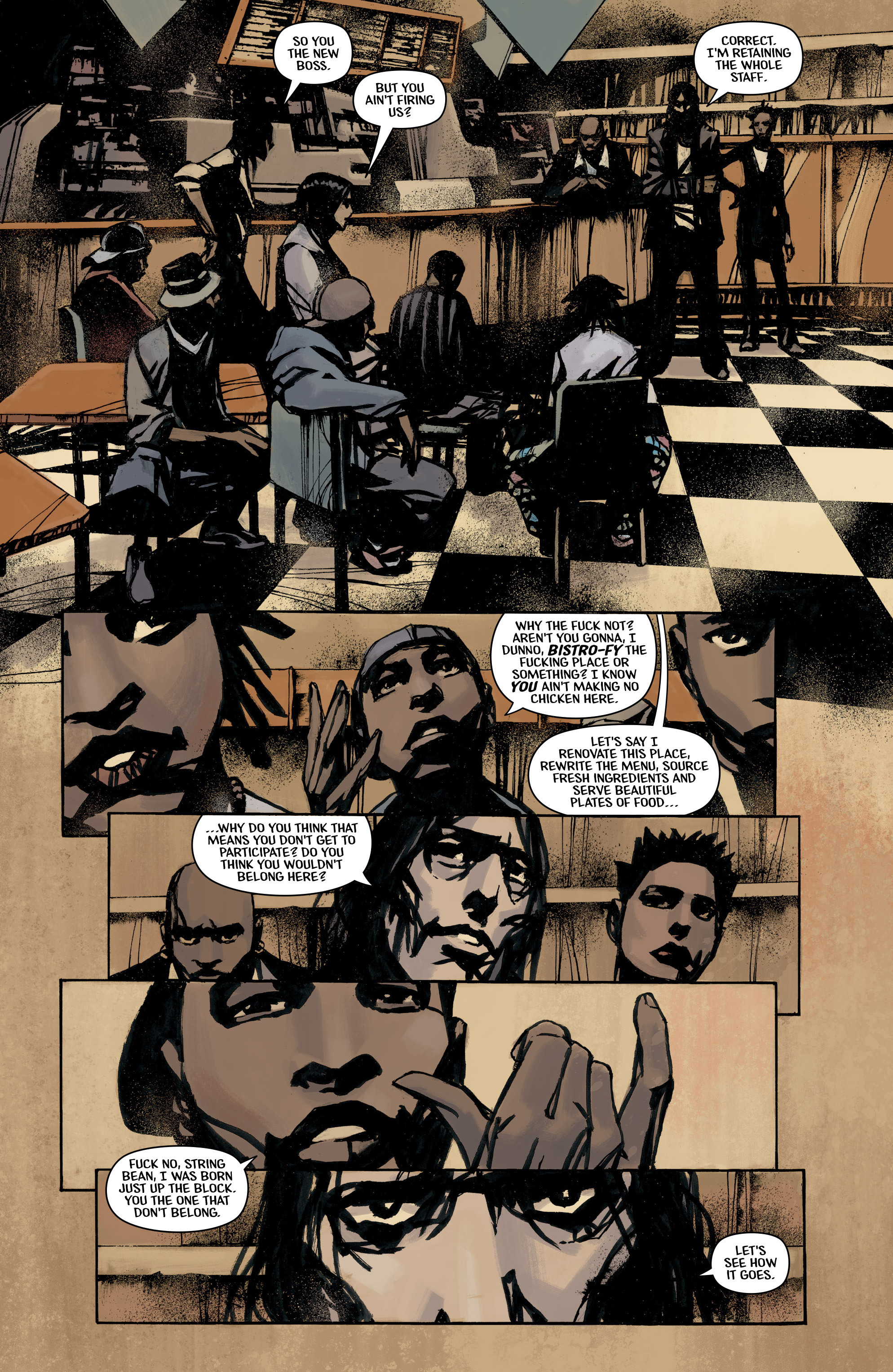 Read online Starve comic -  Issue #7 - 9