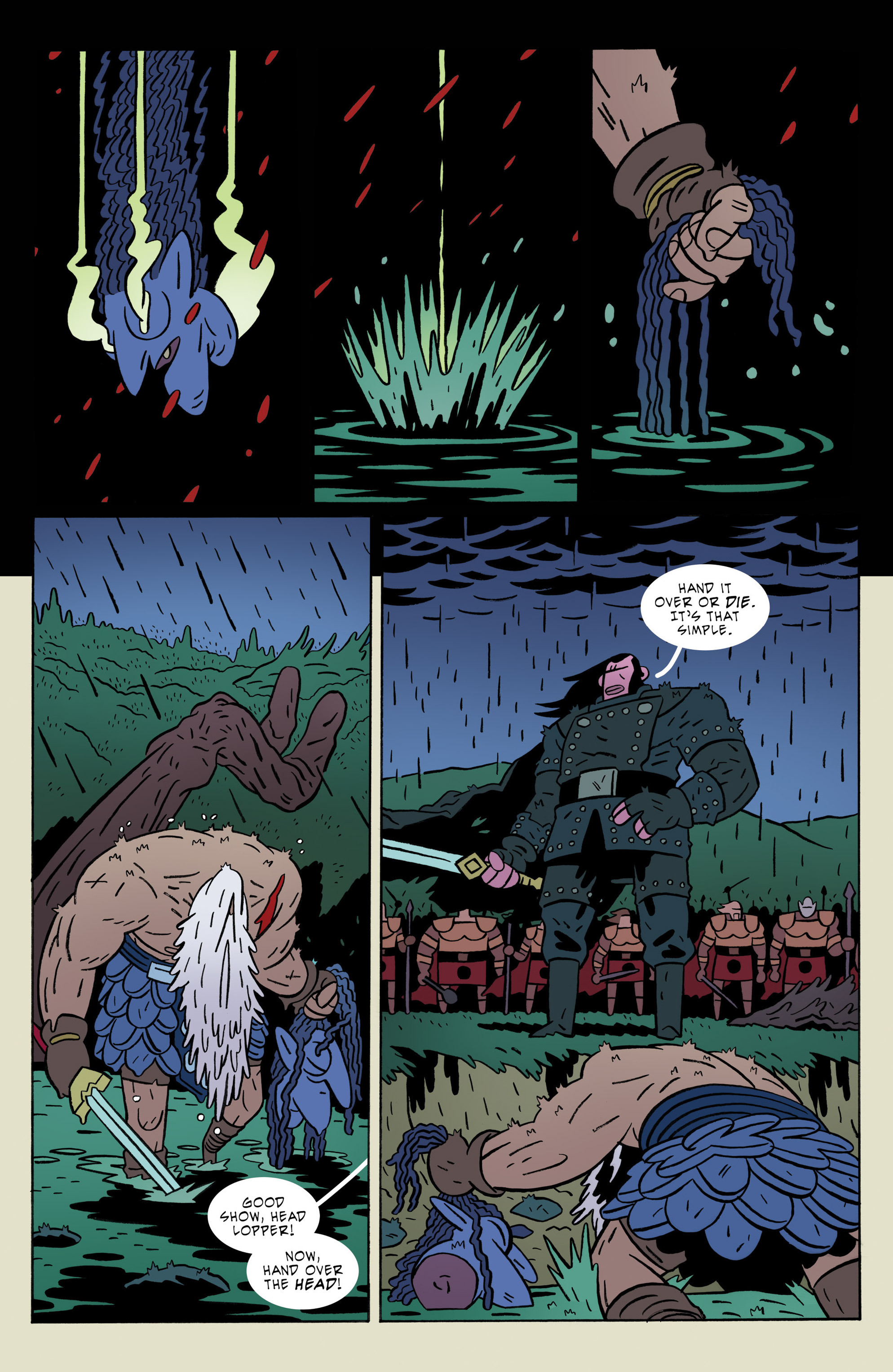 Read online Head Lopper comic -  Issue #4 - 35