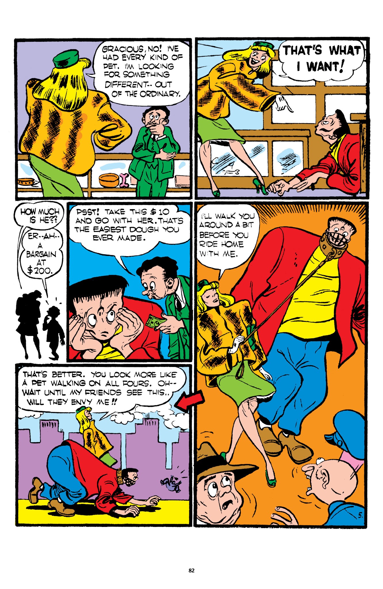 Read online Frankenstein: The Mad Science of Dick Briefer comic -  Issue # TPB - 82