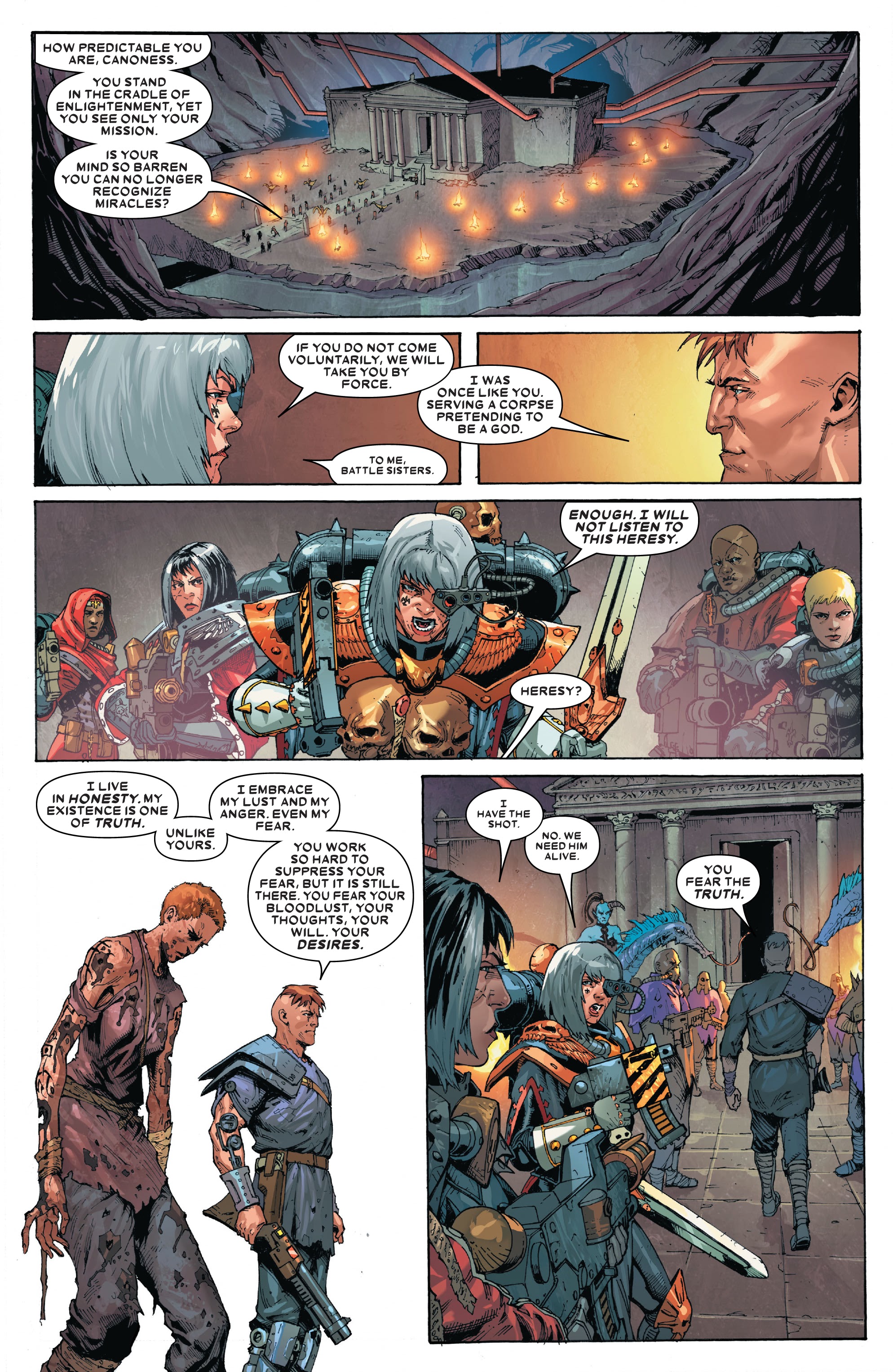 Read online Warhammer 40,000: Sisters Of Battle comic -  Issue #4 - 7