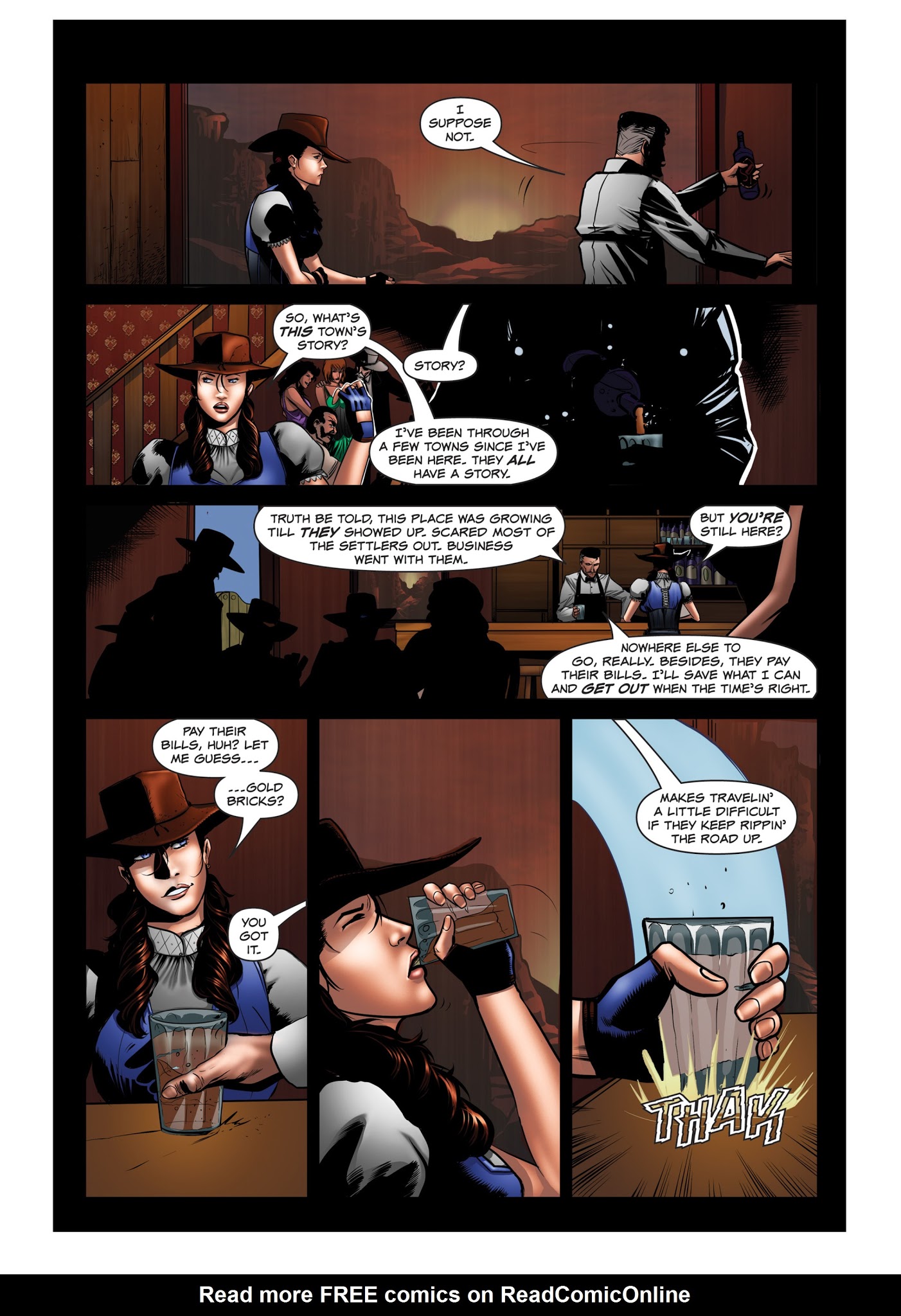 Read online Legend of Oz: The Wicked West (2015) comic -  Issue #1 - 13