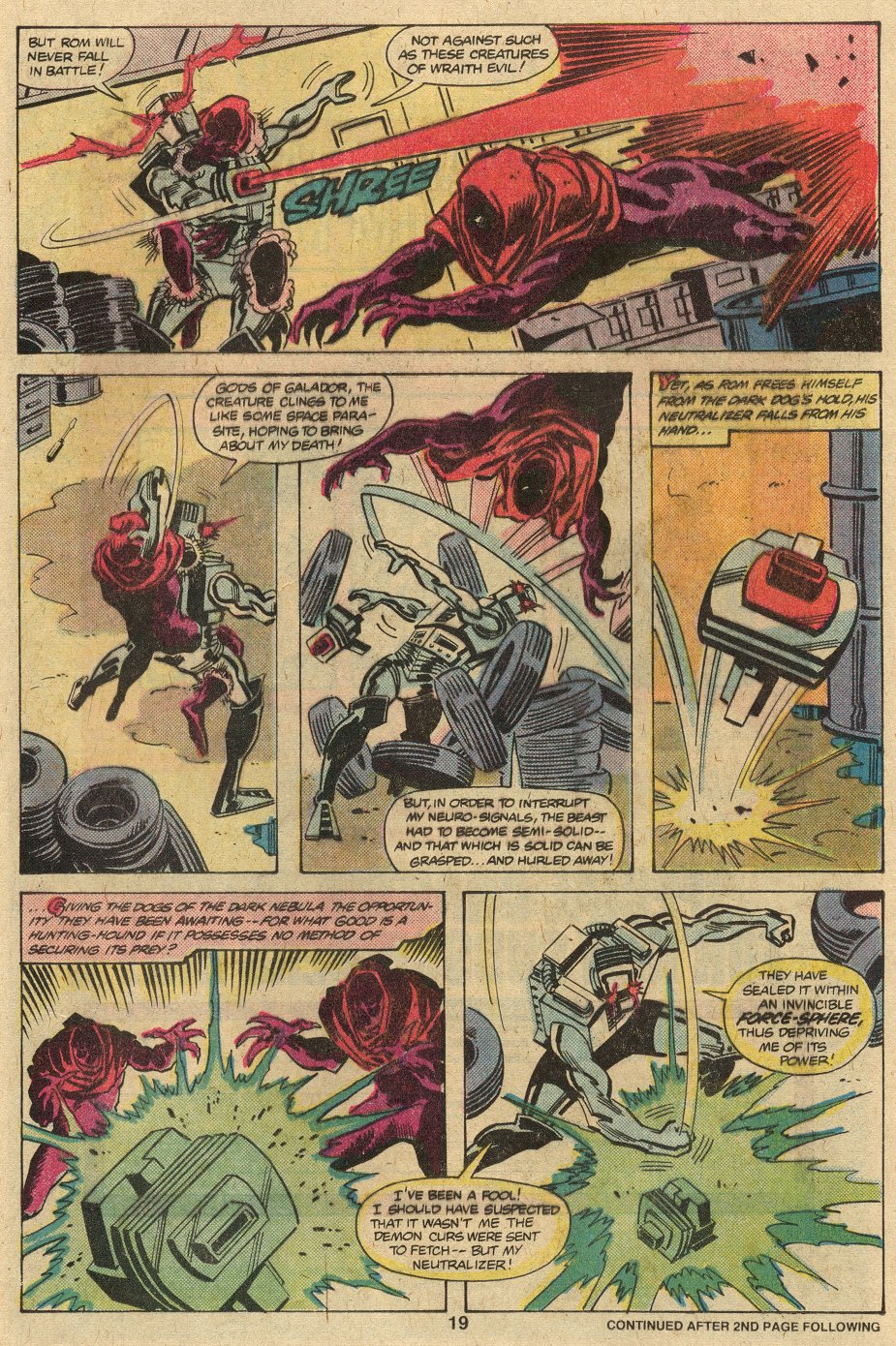 Read online ROM (1979) comic -  Issue #6 - 13