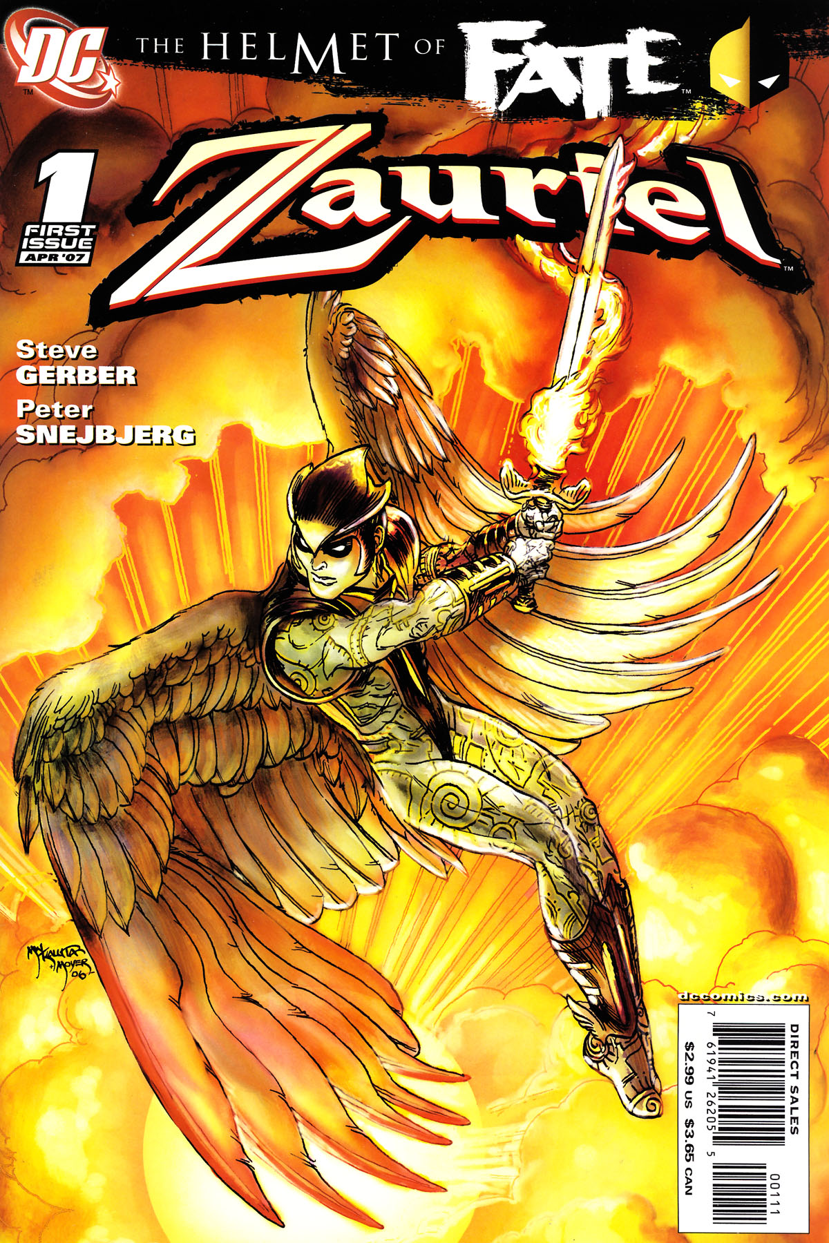 Read online The Helmet of Fate: Zauriel comic -  Issue # Full - 1